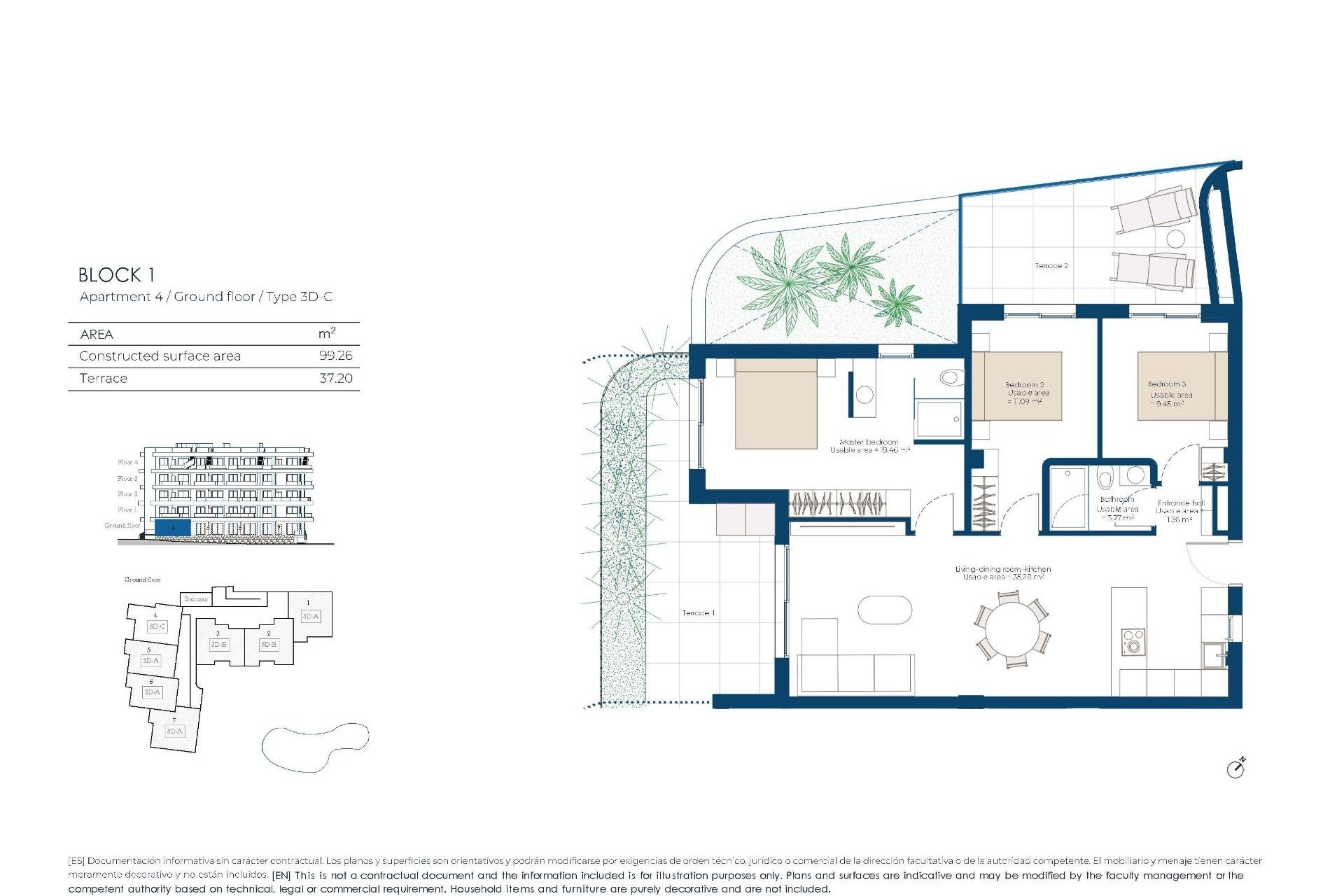 New Build - apartment -
Baños y Mendigo - El Valle Golf
