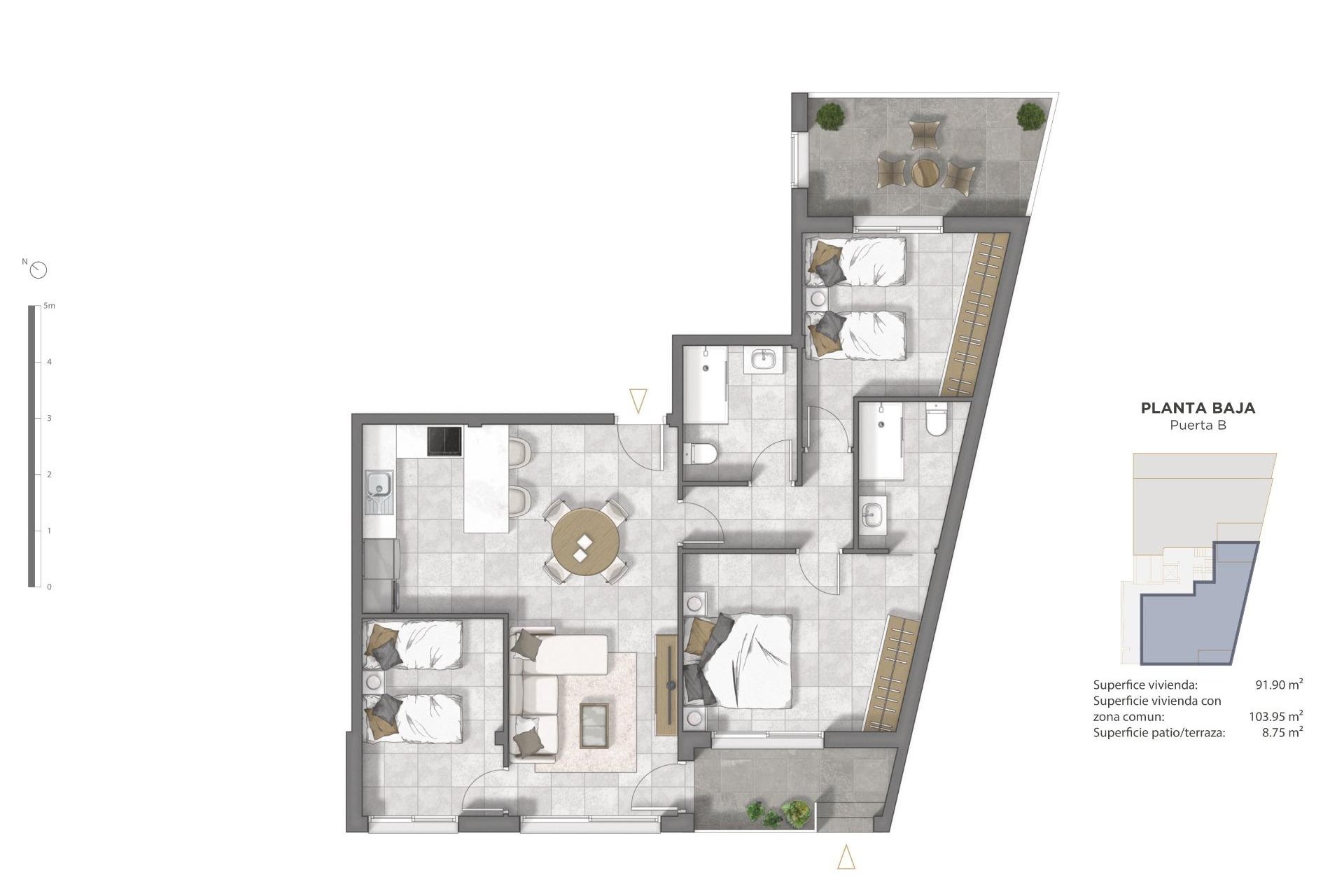 New Build - apartment -
Guardamar del Segura - Pueblo