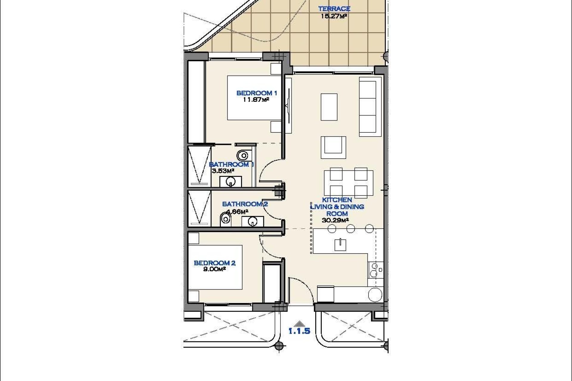New Build - apartment -
Los Alcazares - Serena Golf