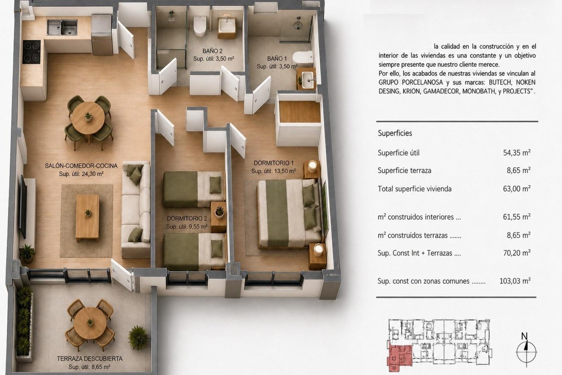 New Build - apartment -
Villajoyosa - Cala de Finestrat