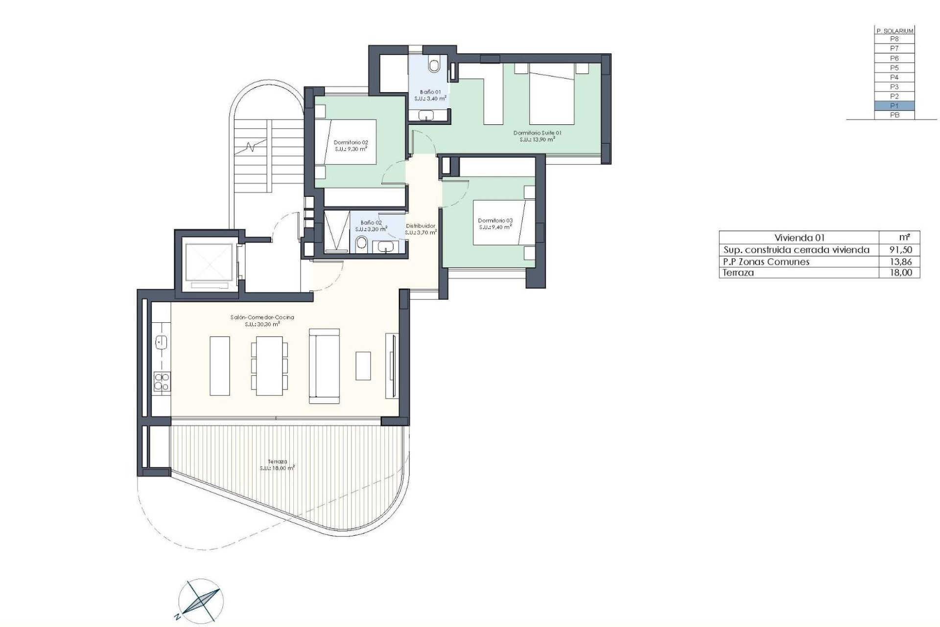 New Build - apartment -
