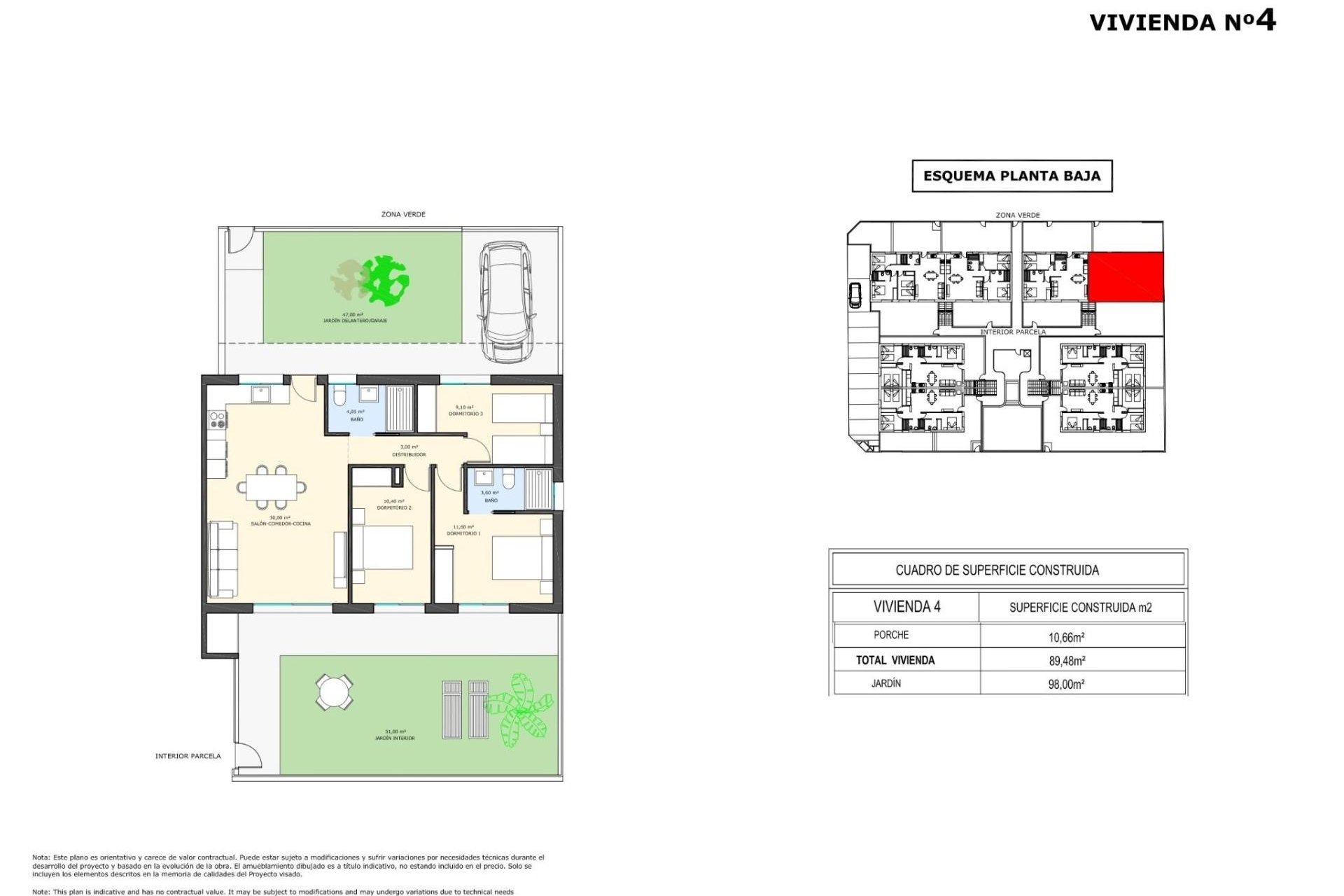 New Build - Bungalow -
Pilar de la Horadada - pueblo