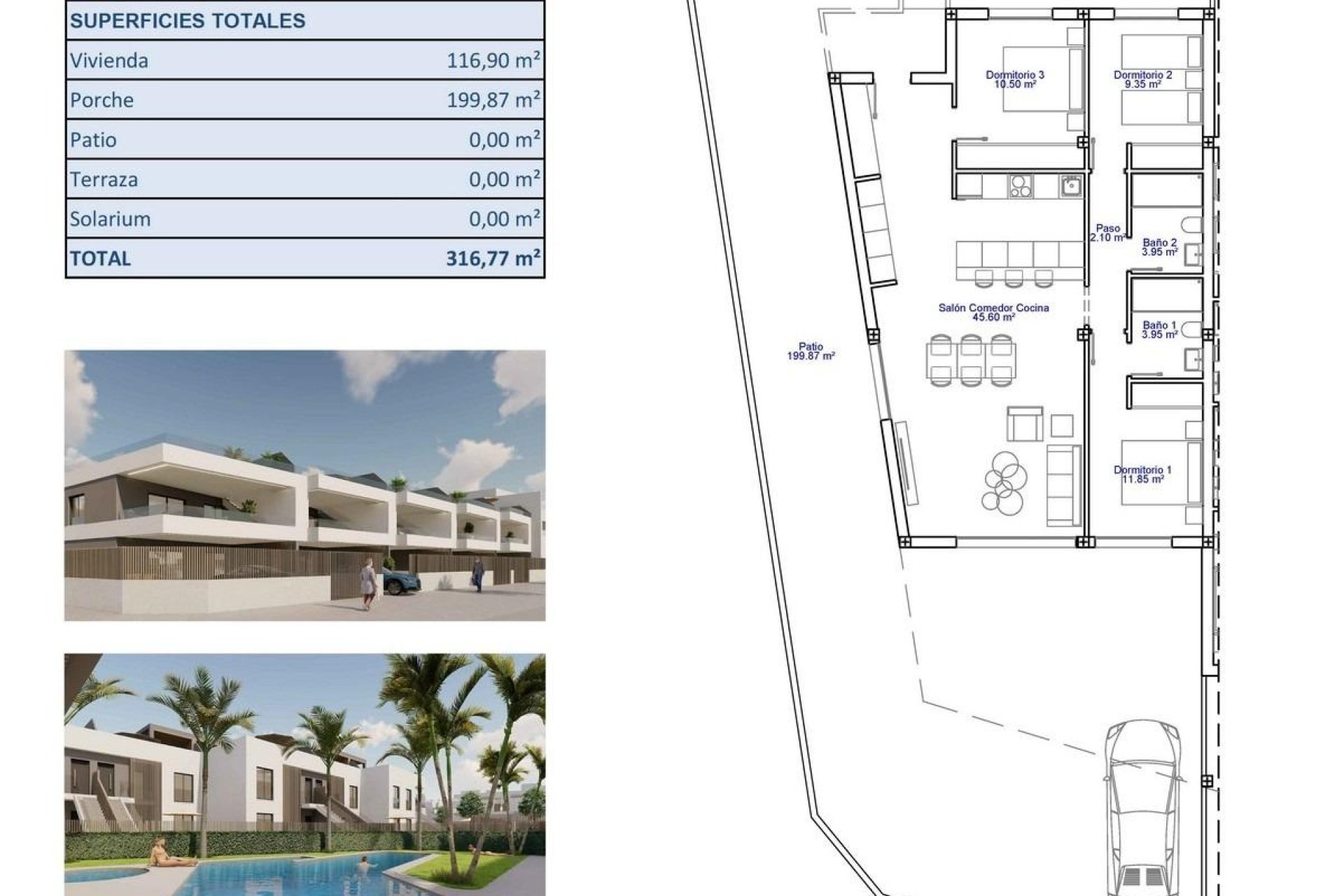 New Build - Bungalow -
Pilar de la Horadada - pueblo