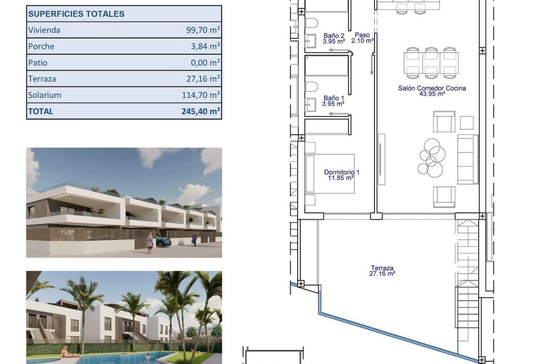 New Build - Bungalow -
Pilar de la Horadada - pueblo
