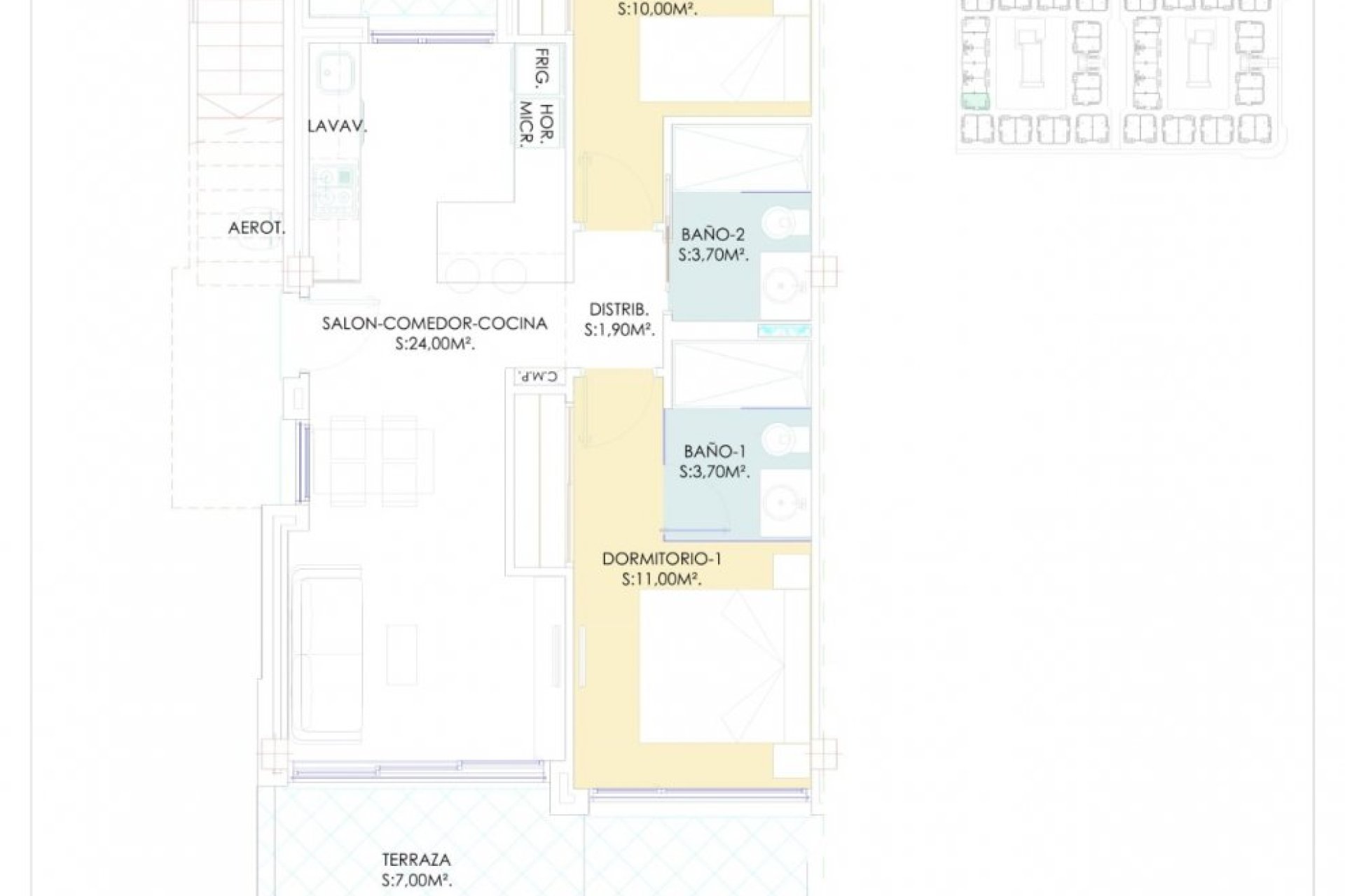 New Build - Bungalow -
Torrevieja - Los Balcones