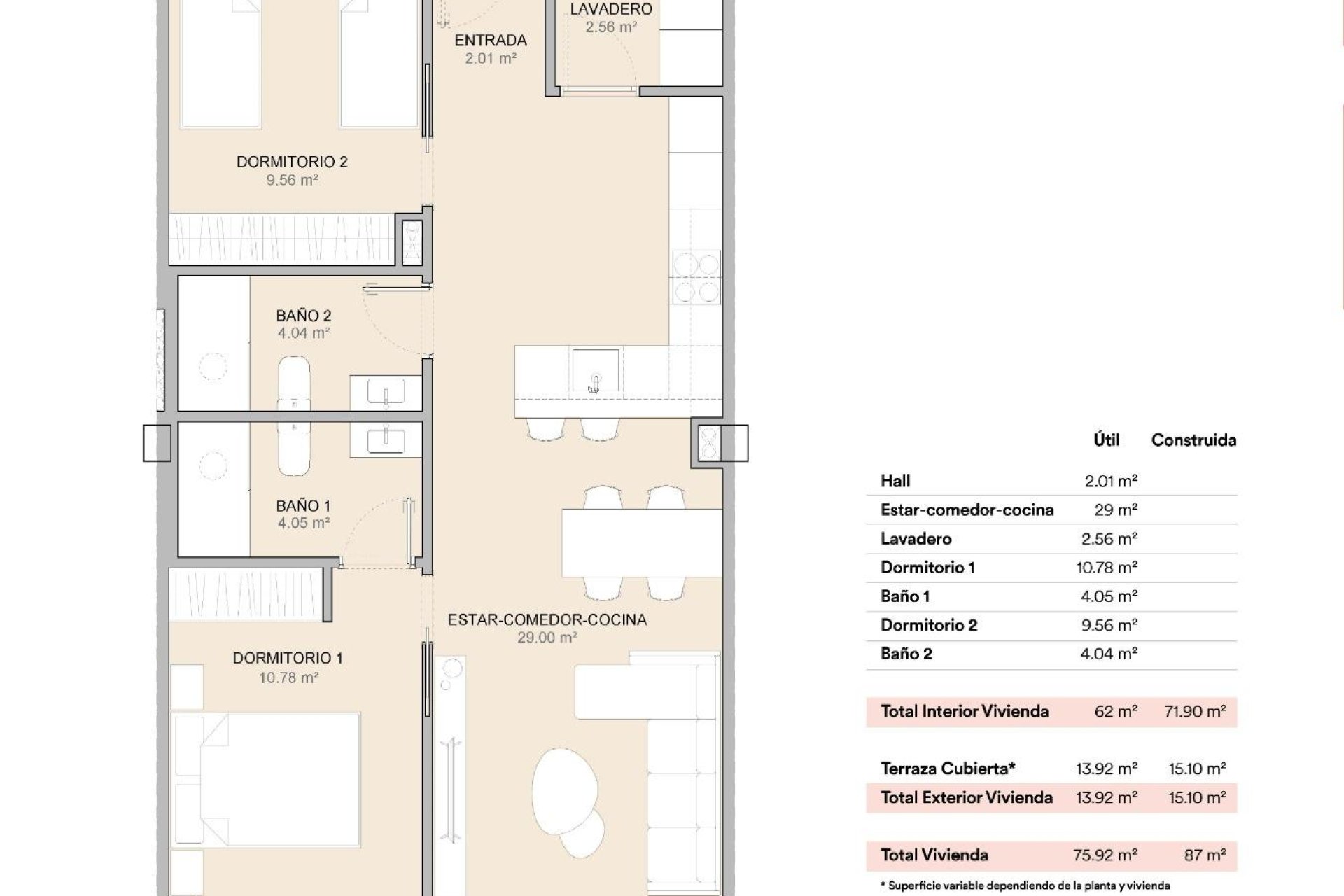 New Build - Ground floor apartment -
