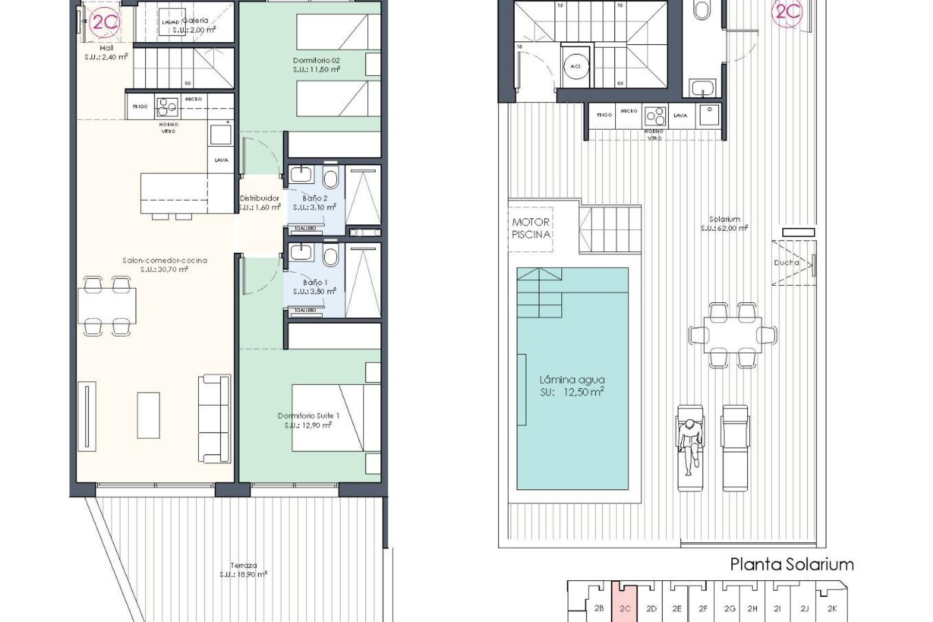 New Build - Penthouse -
Benijofar - Pueblo
