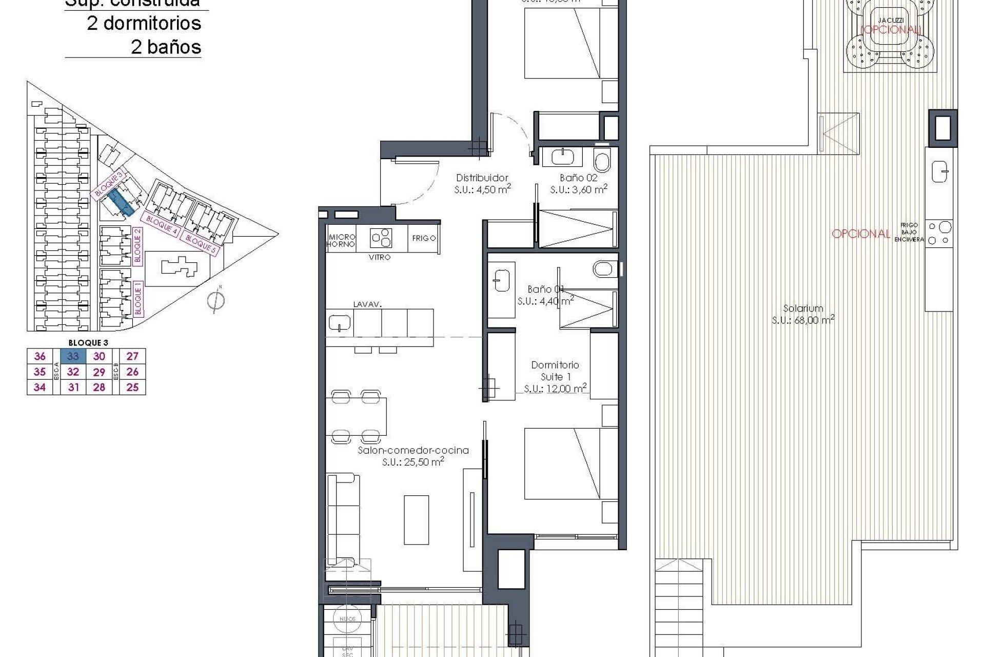 New Build - Penthouse -
Los Alcazares - Serena Golf