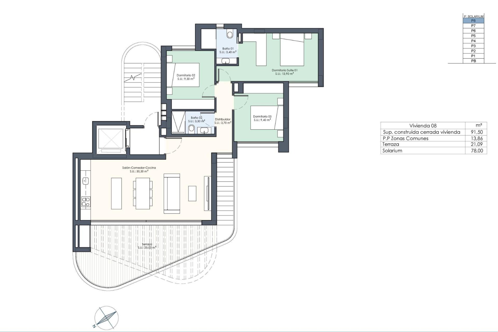 New Build - Penthouse -
