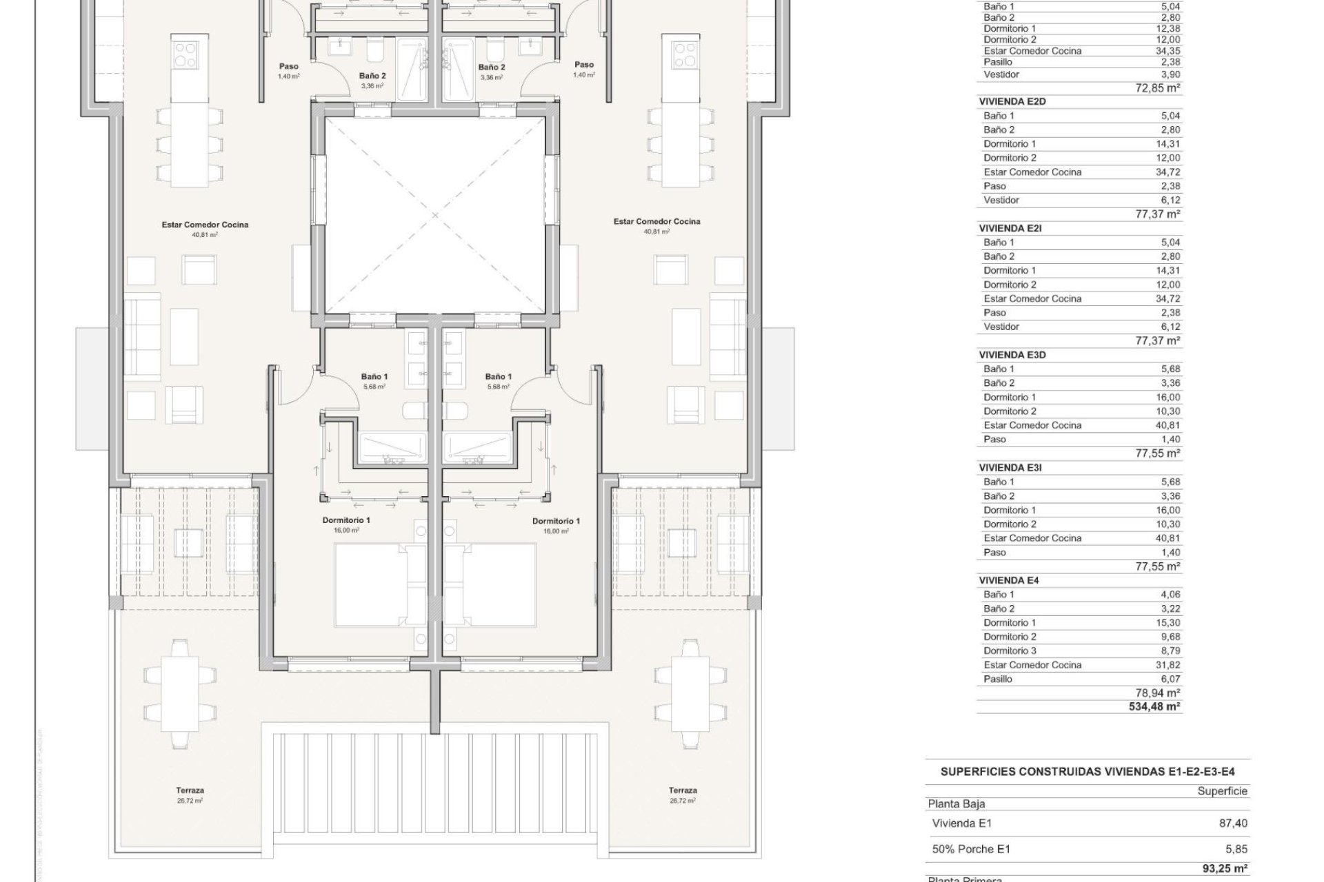 New Build - Semi penthouse -
