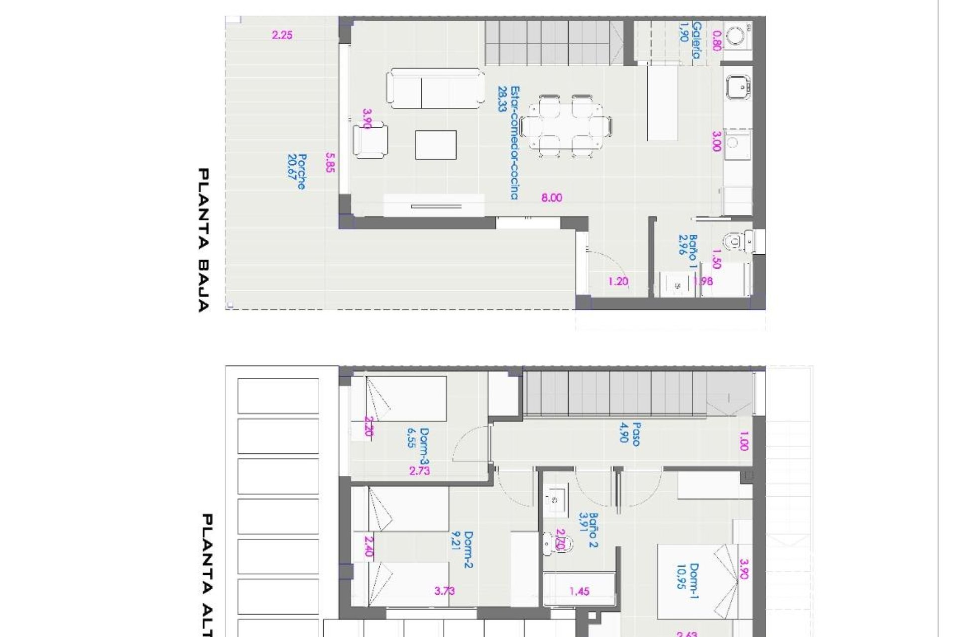 New Build - town house -
Orihuela Costa - Entre golf