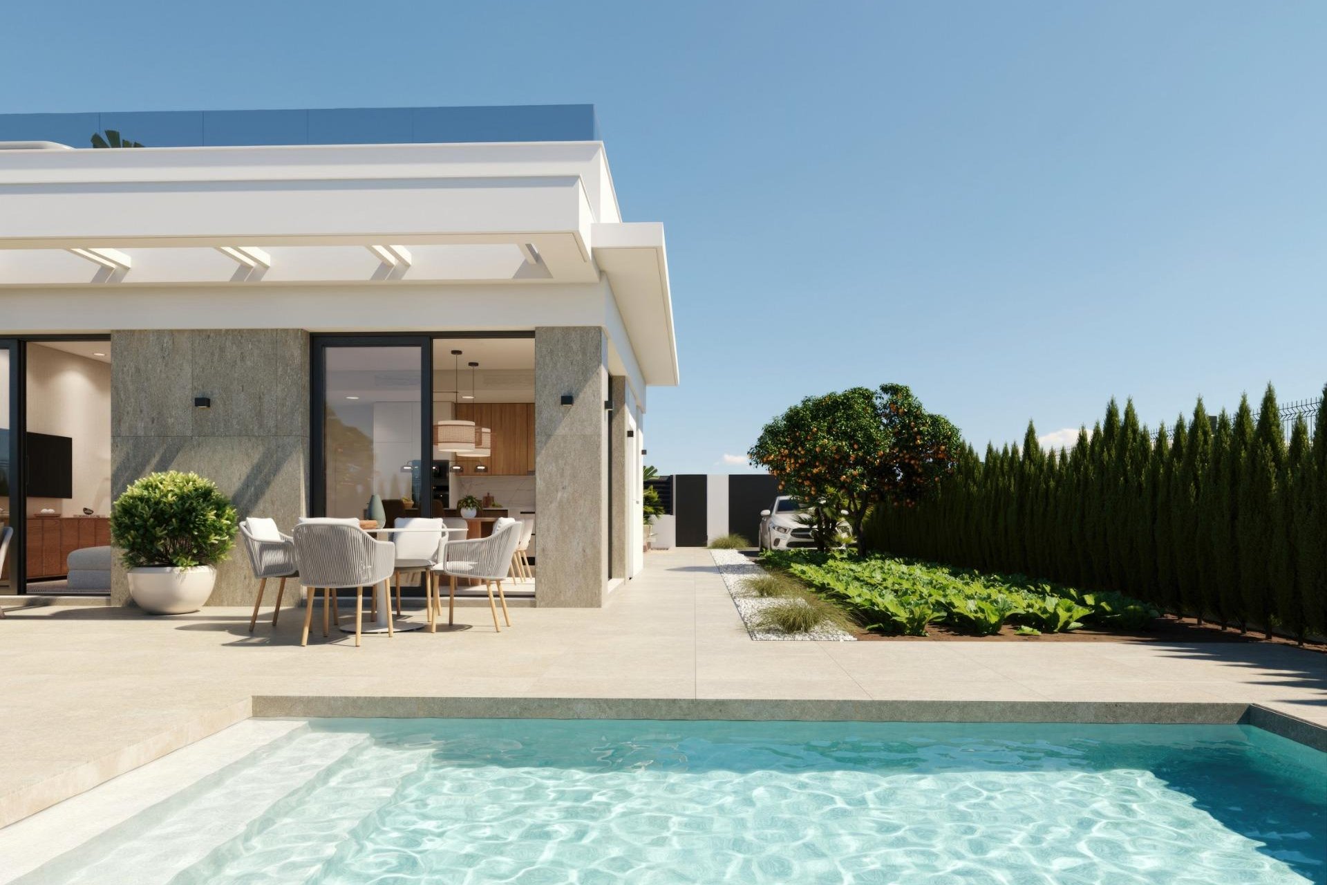 New Build - villa -
Fuente Álamo - Hacienda Del Álamo Golf