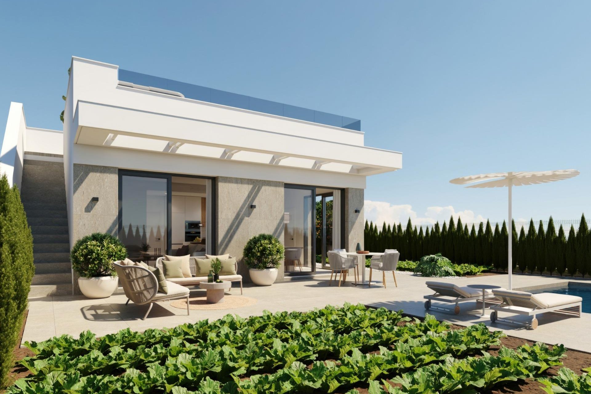 New Build - villa -
Fuente Álamo - Hacienda Del Álamo Golf