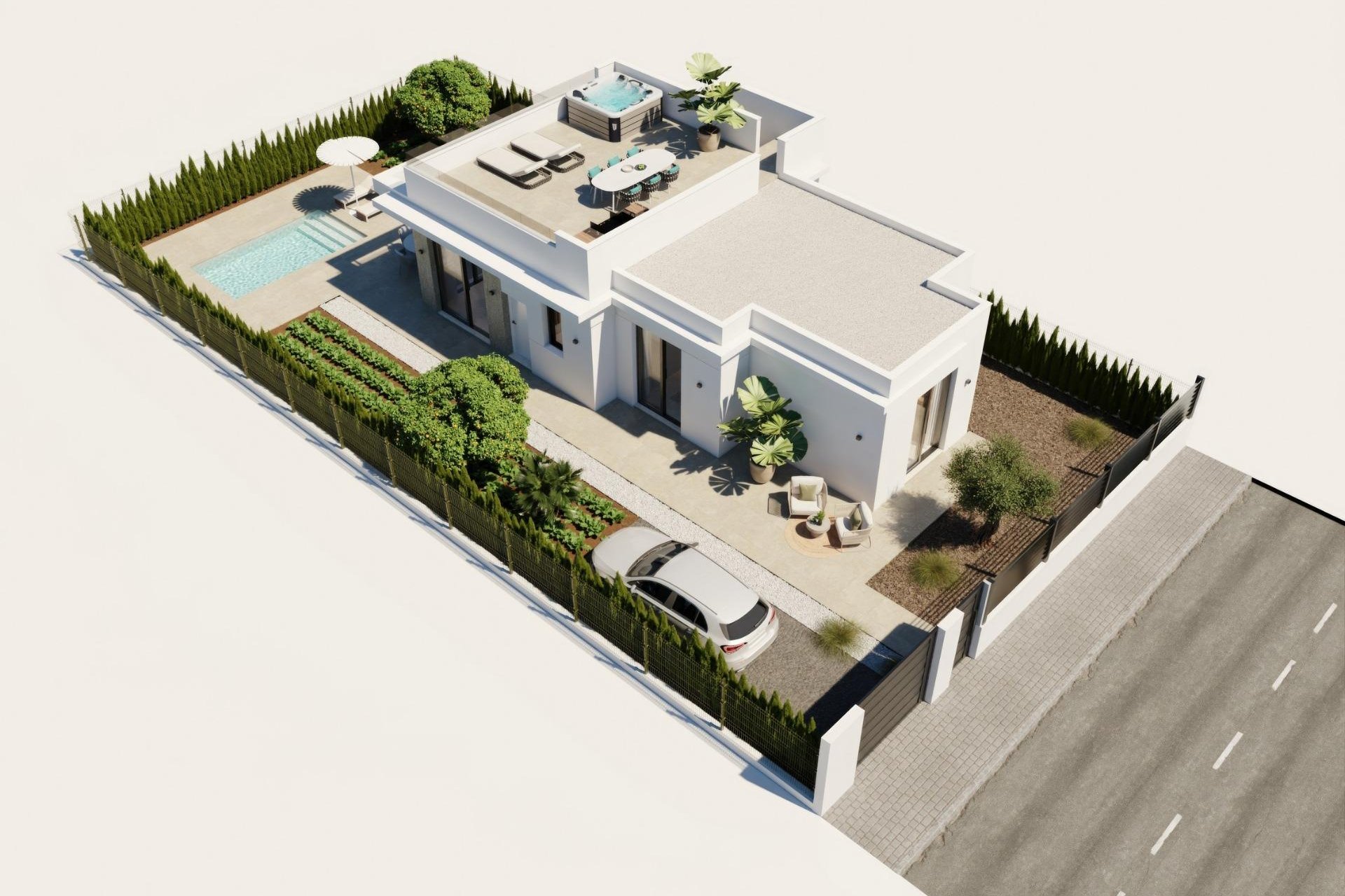 New Build - villa -
Fuente Álamo - Hacienda Del Álamo Golf