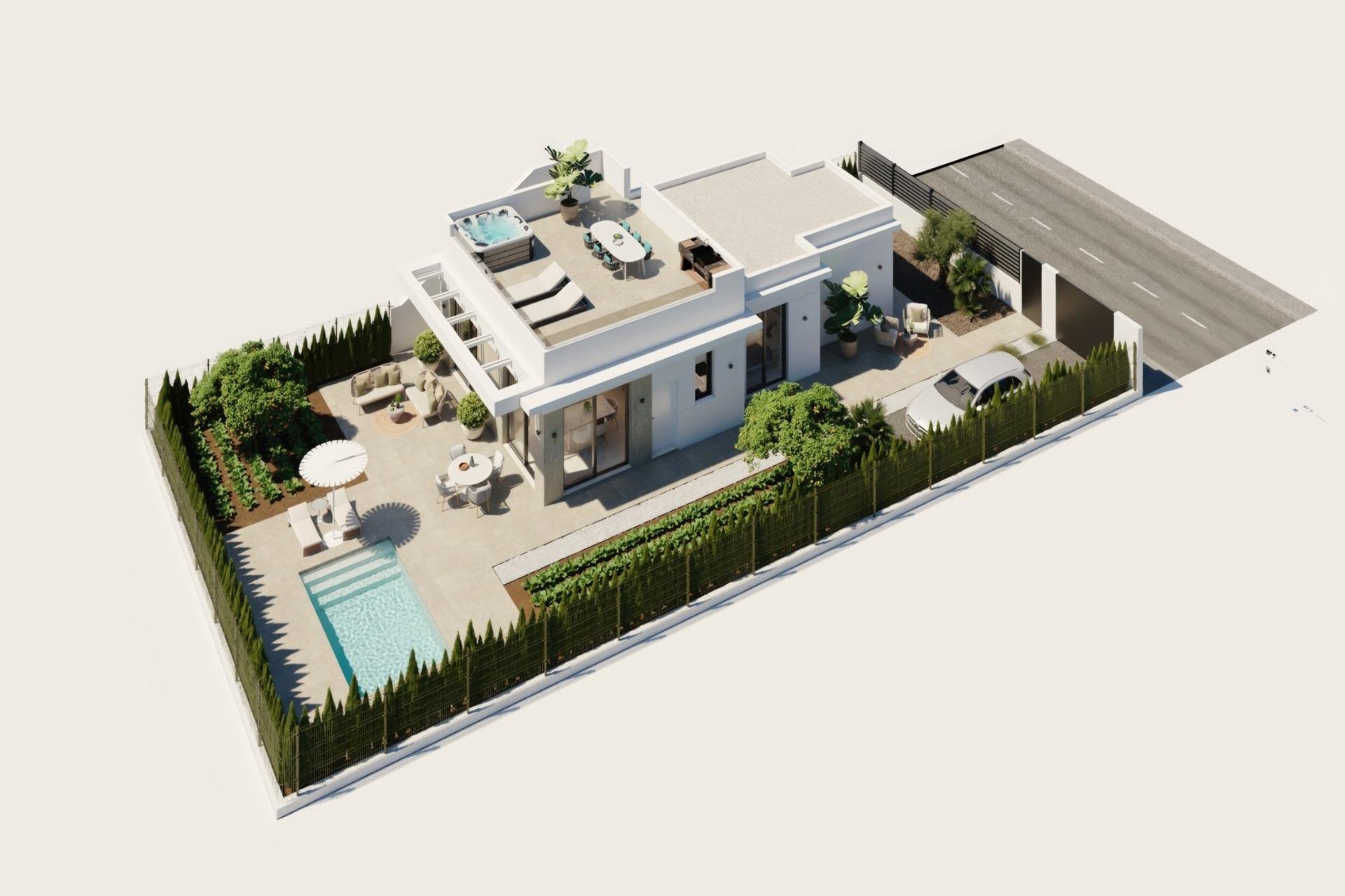 New Build - villa -
Fuente Álamo - Hacienda Del Álamo Golf