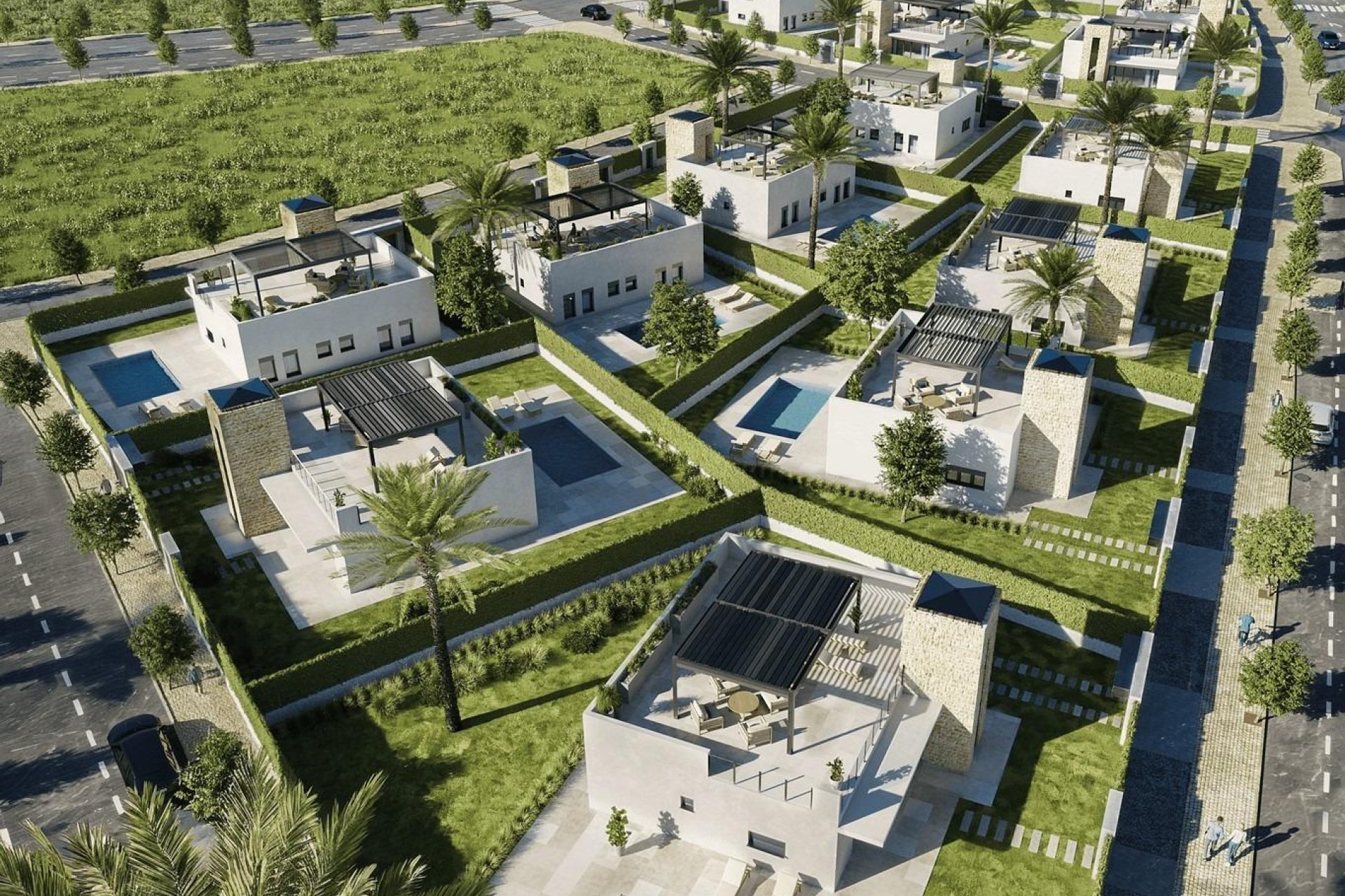 New Build - villa -
Lorca - Jardines de Almenara