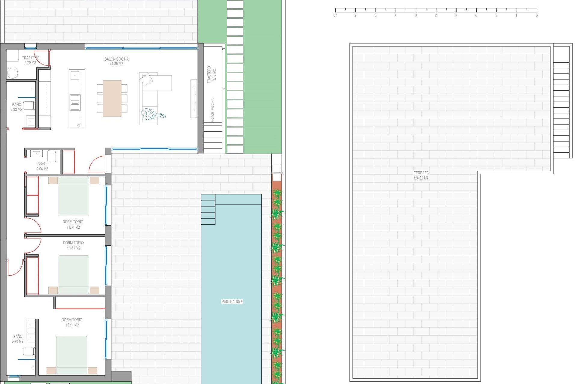 New Build - villa -
Los Alcazares - Serena Golf