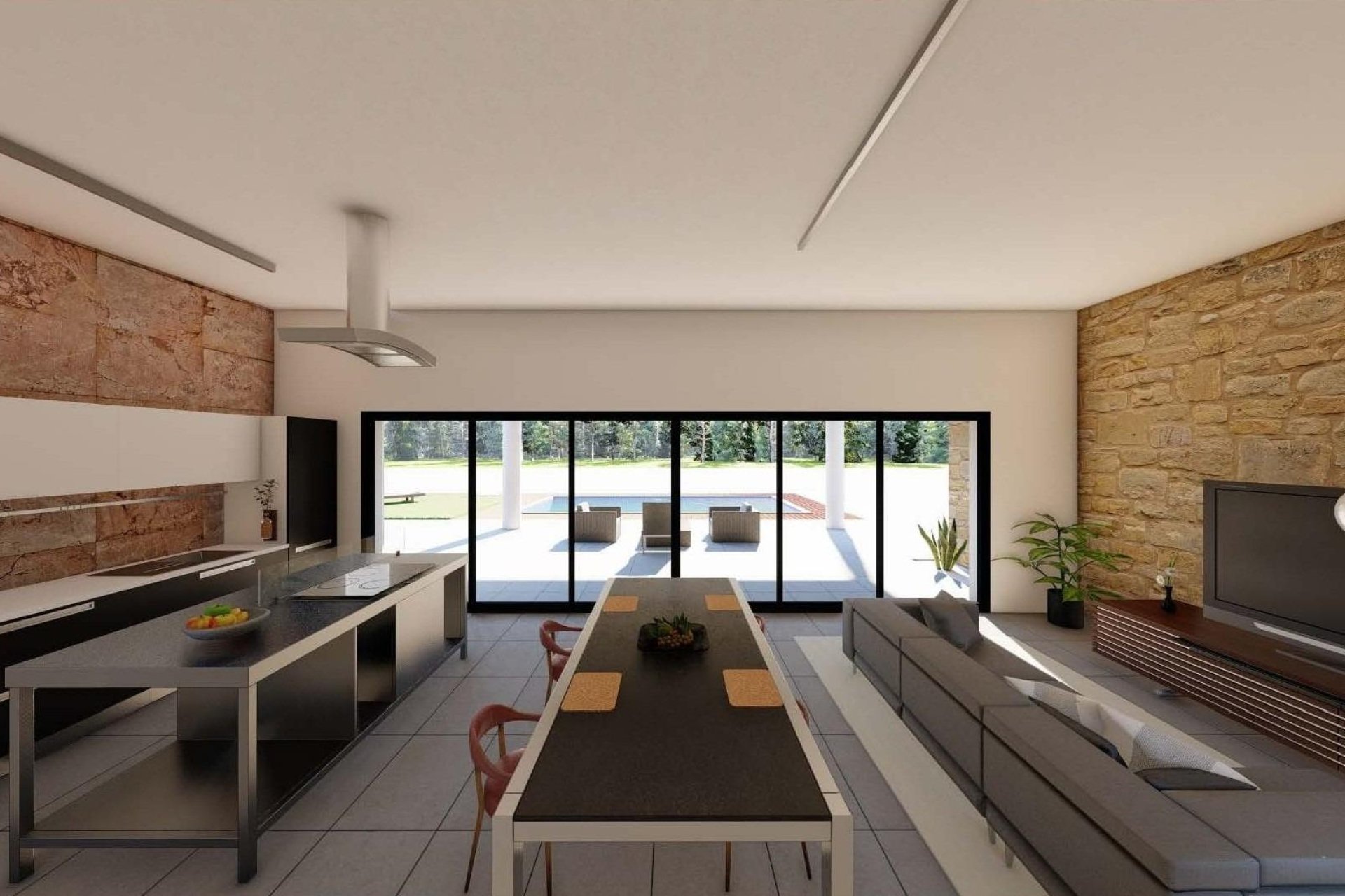 New Build - villa -
Pinoso - Campo