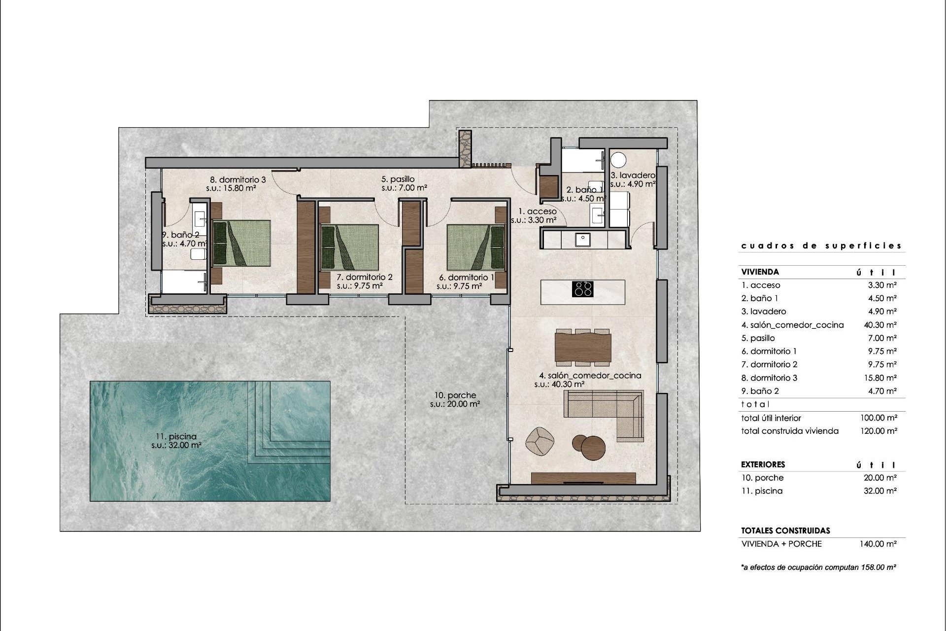 New Build - villa -
Pinoso - Lel