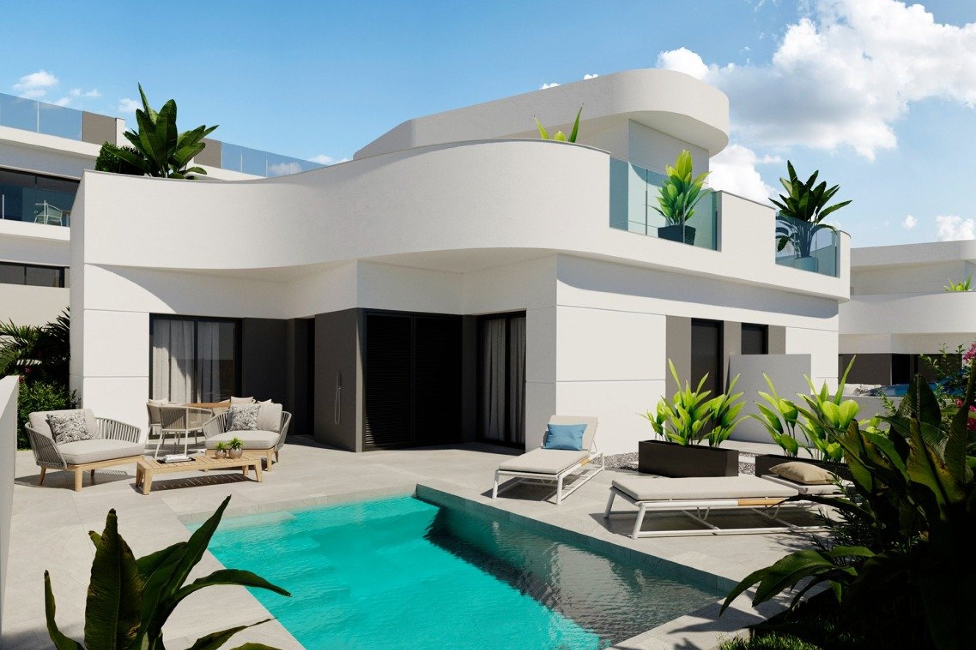New Build - villa -
Torrevieja - Lago Jardín II