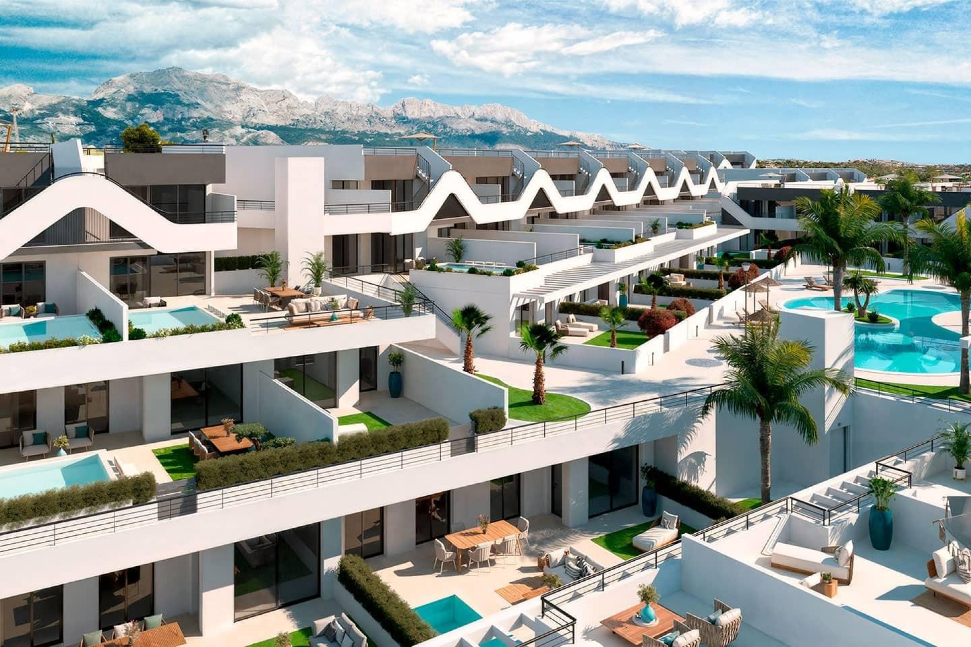 Nowy budynek - apartment -
Alfas del Pí - Alfaz del Sol