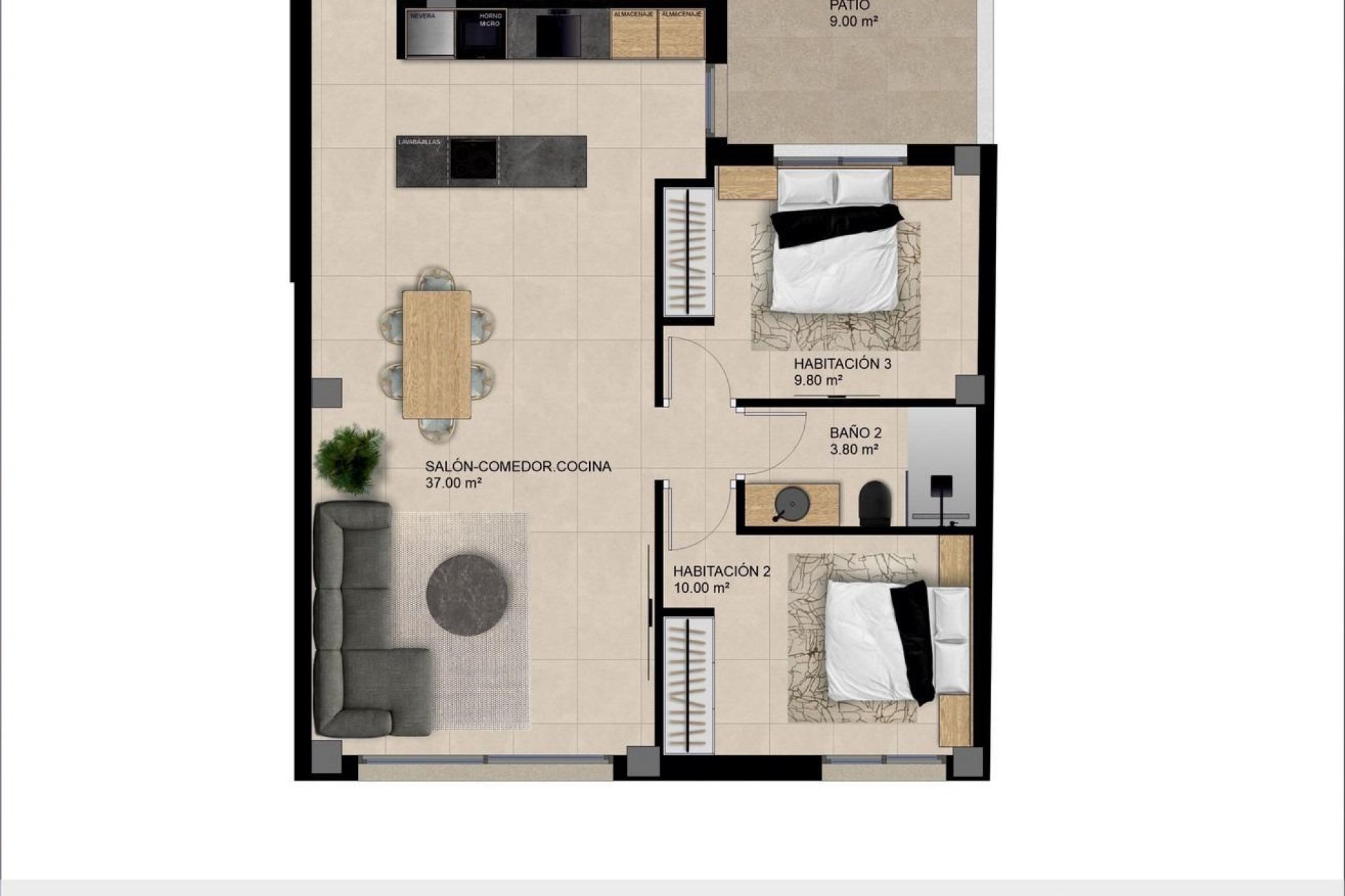 Nowy budynek - apartment -
Catral - pueblo