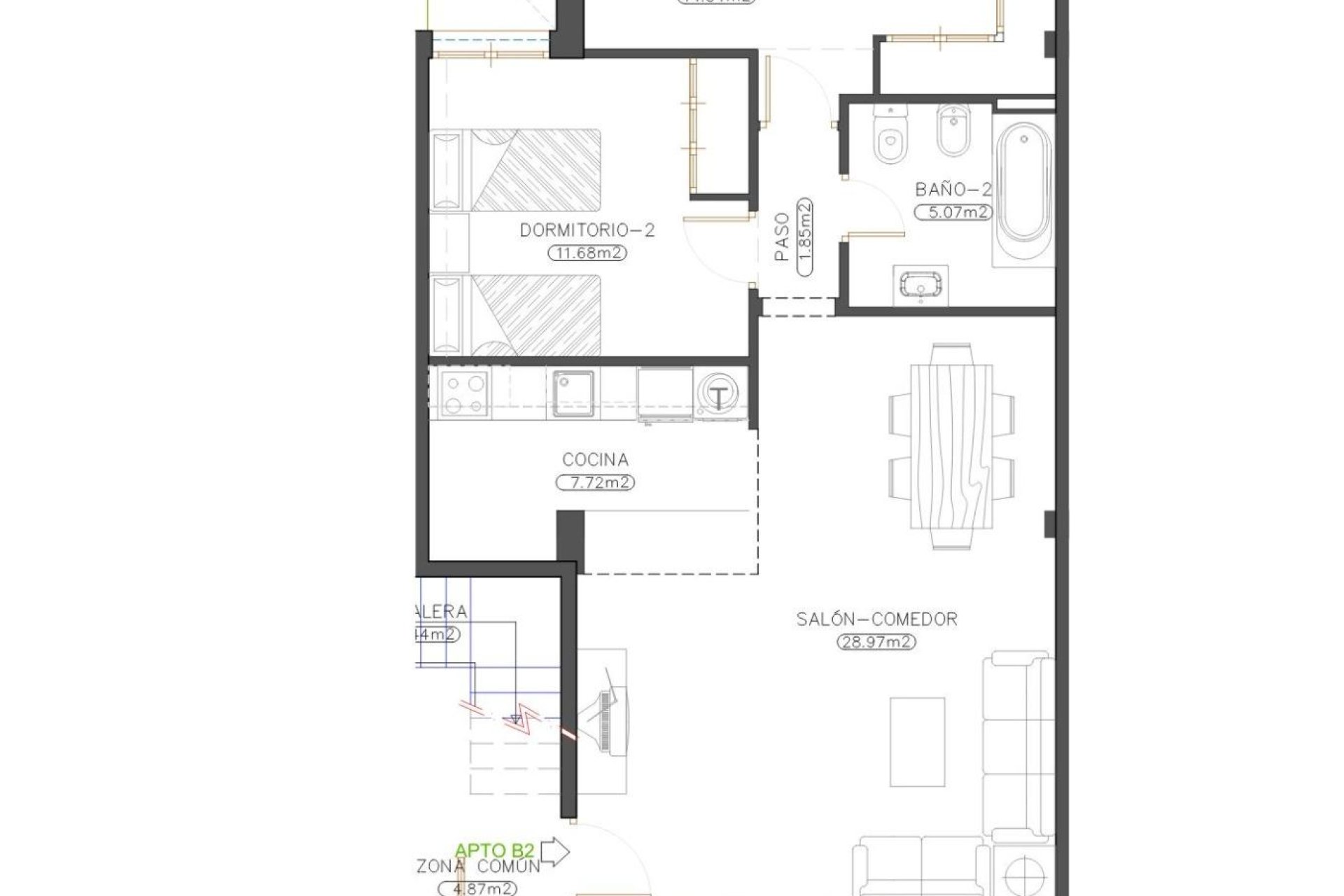 Nowy budynek - apartment -
Cuevas Del Almanzora - Herrerias
