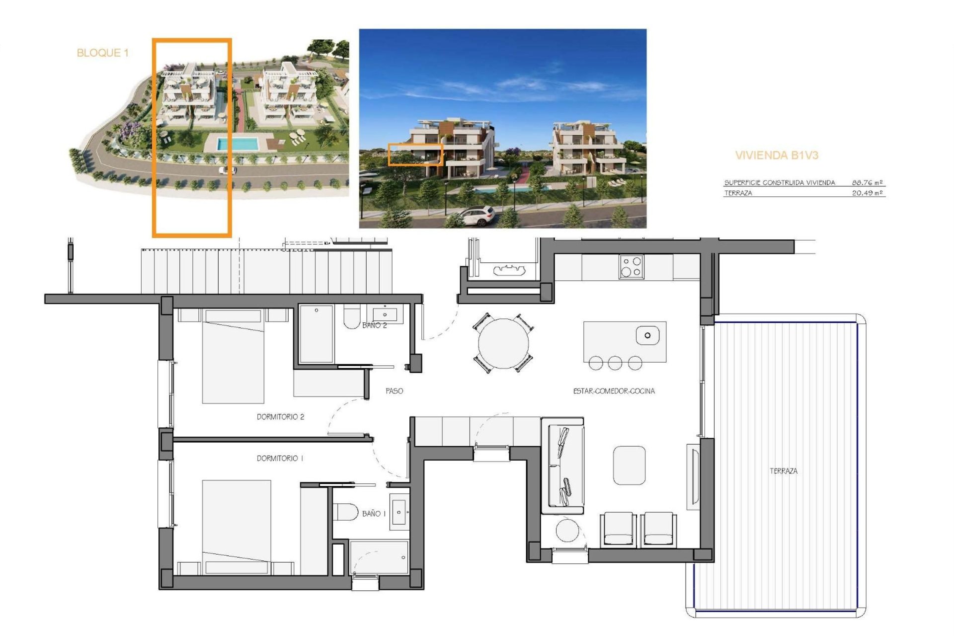 Nowy budynek - apartment -
Fuente Álamo - Hacienda del Alamo