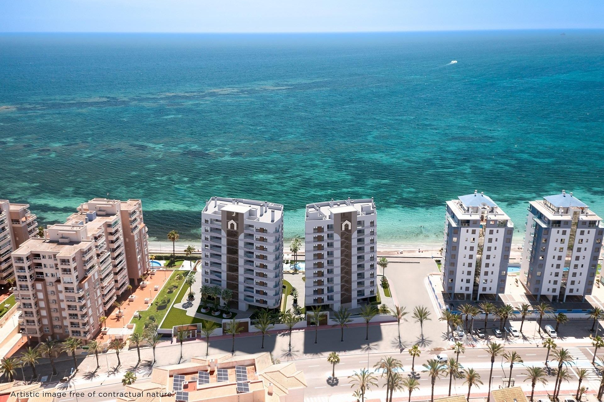 Nowy budynek - apartment -
La Manga del Mar Menor - Veneziola