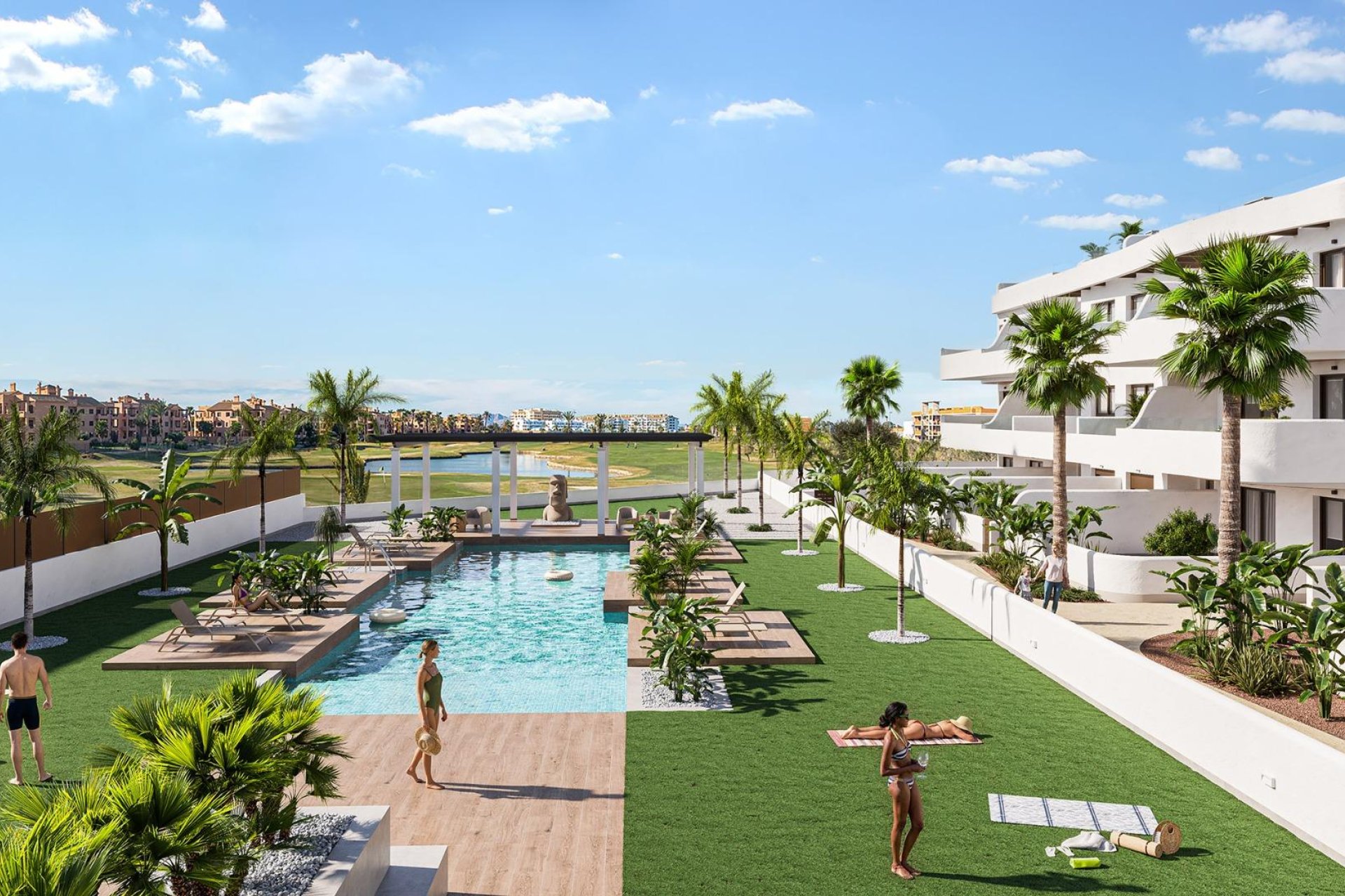 Nowy budynek - apartment -
Los Alcazares - La Serena Golf