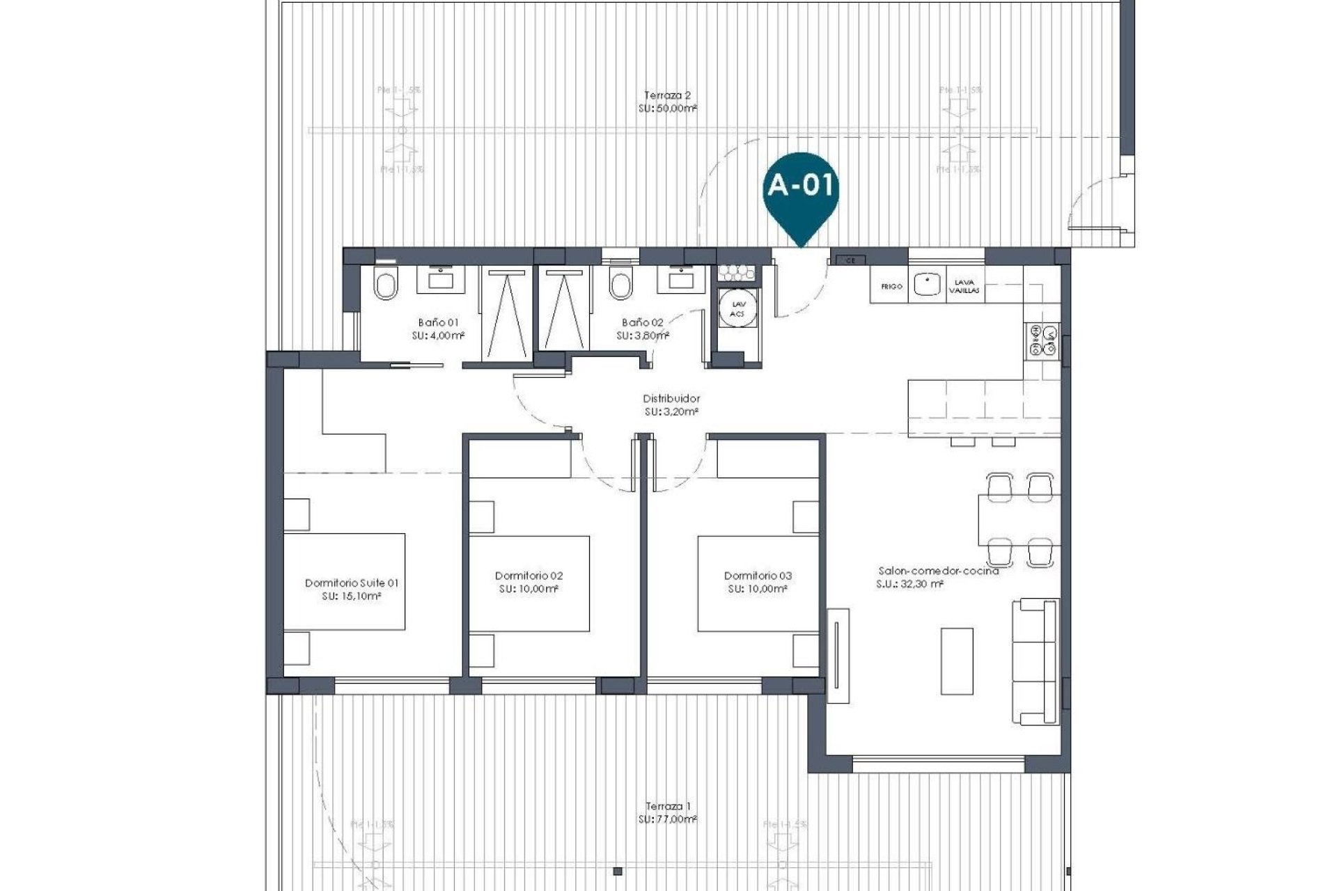 Nowy budynek - apartment -
Los Alcazares - Serena Golf