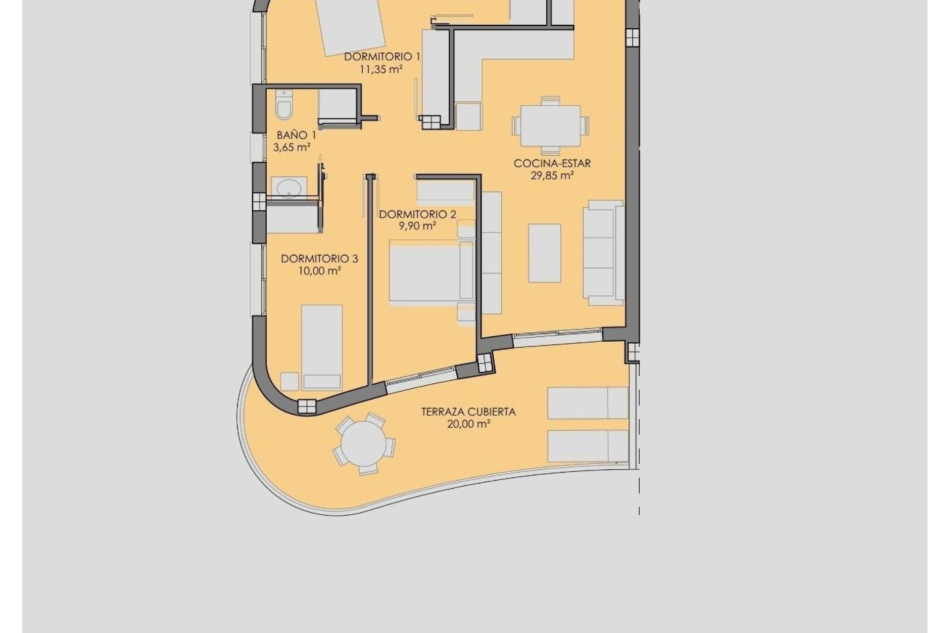 Nowy budynek - apartment -
Los Alcazares - Serena Golf