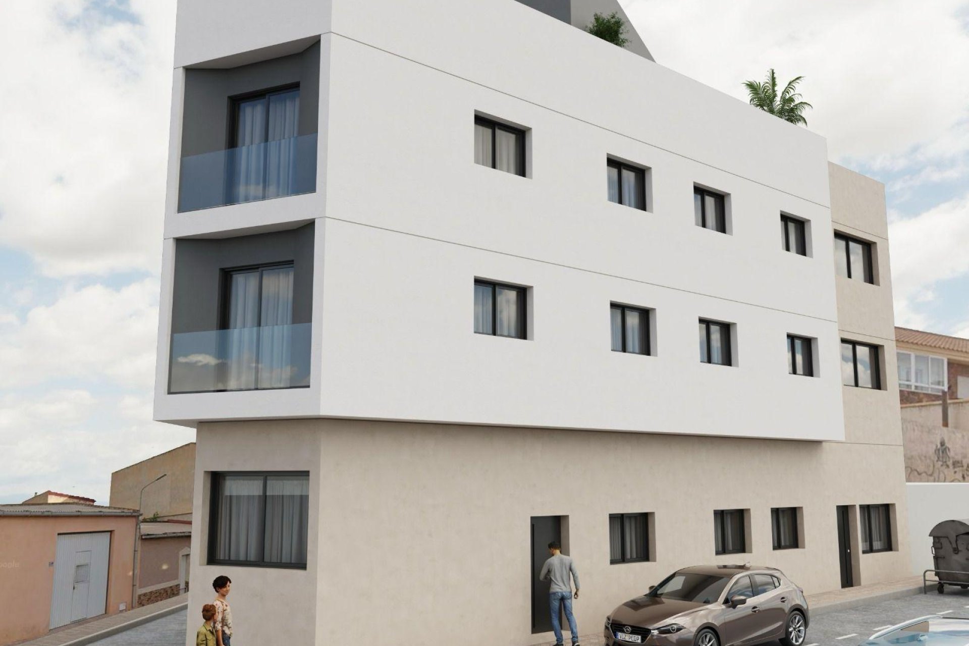 Nowy budynek - apartment -
Mazarron - pueblo