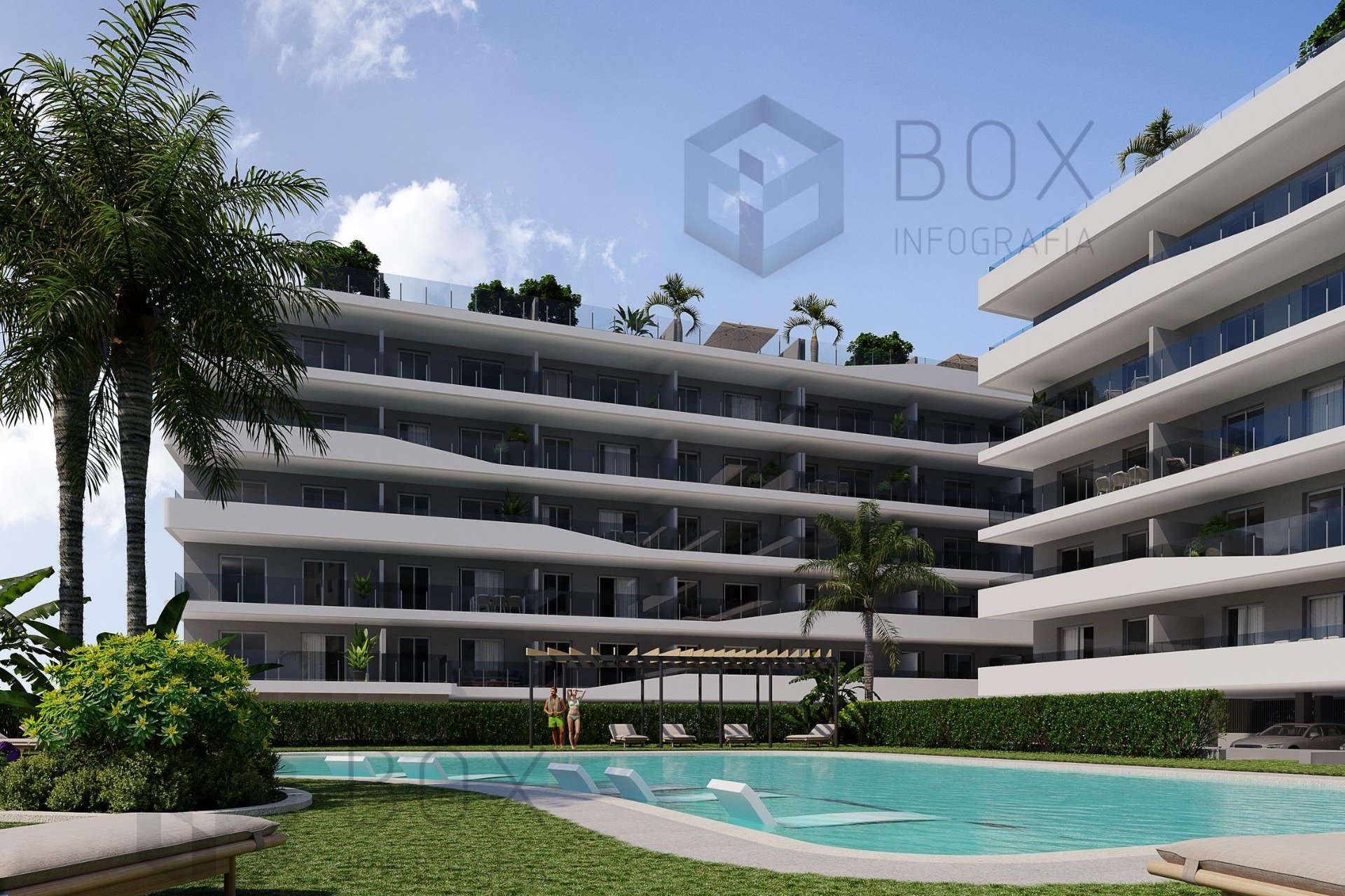 Nowy budynek - apartment -
Santa Pola - Playa Tamarit
