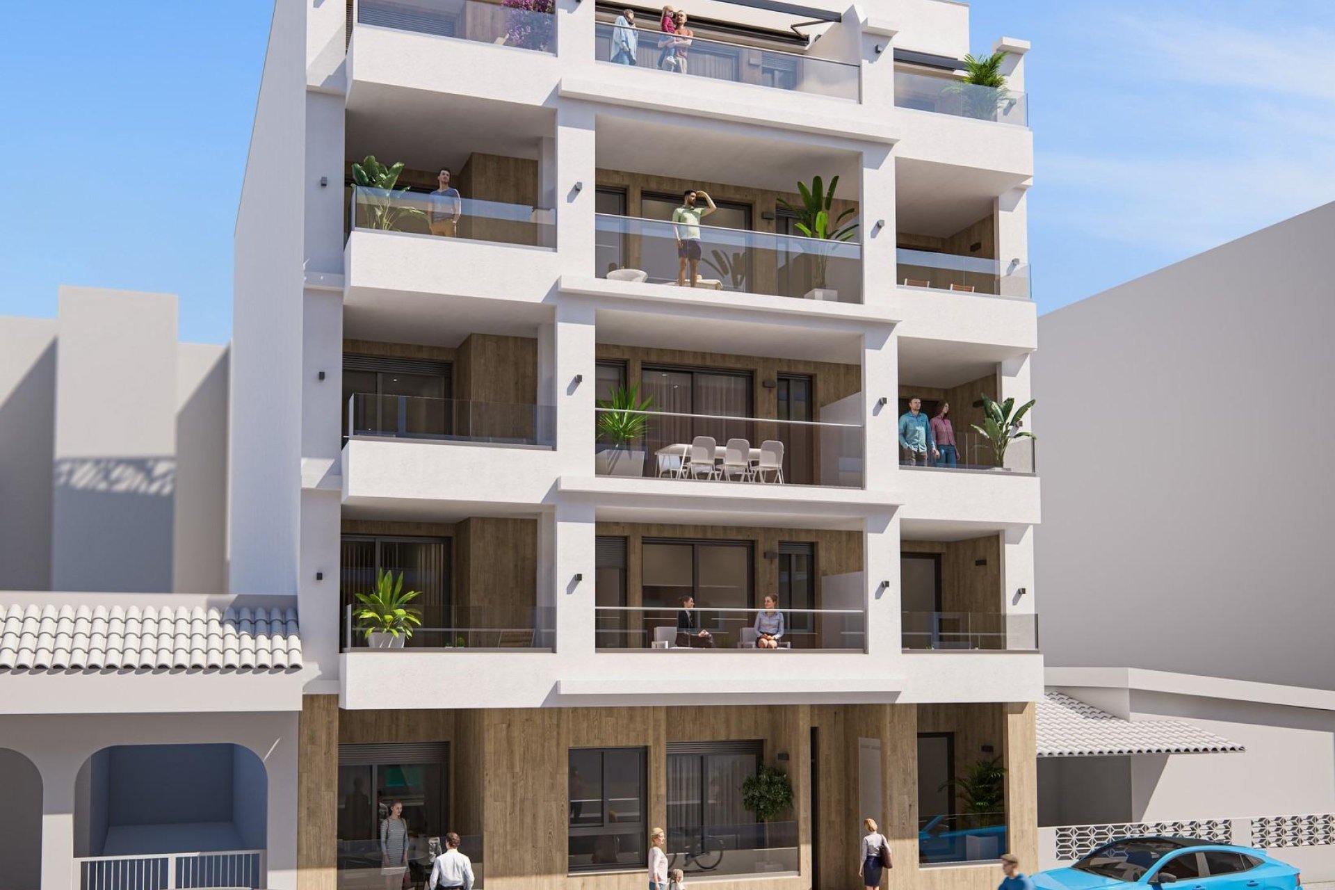 Nowy budynek - apartment -
Torrevieja - Playa de El Cura