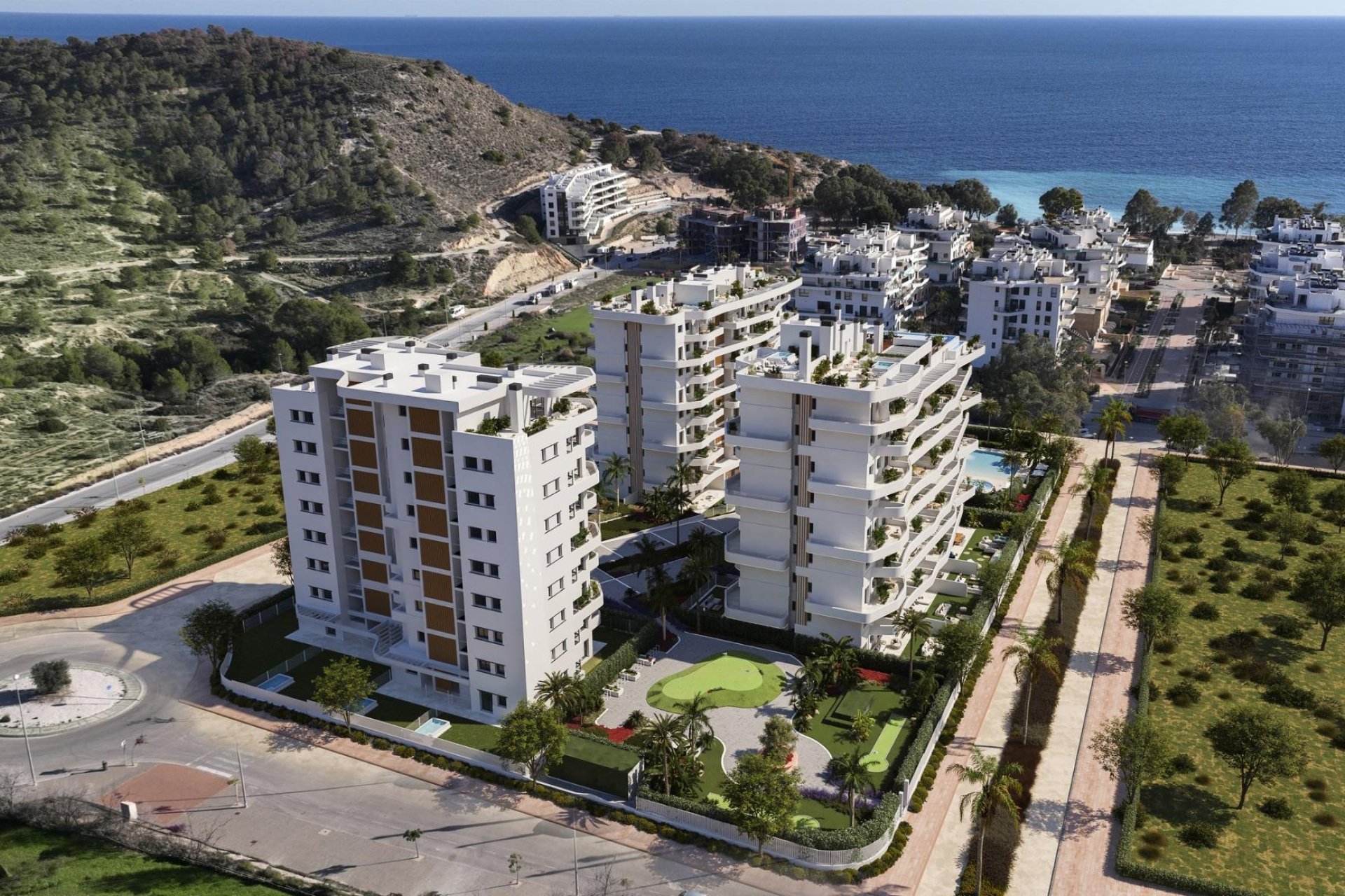 Nowy budynek - apartment -
Villajoyosa - Playa del Torres