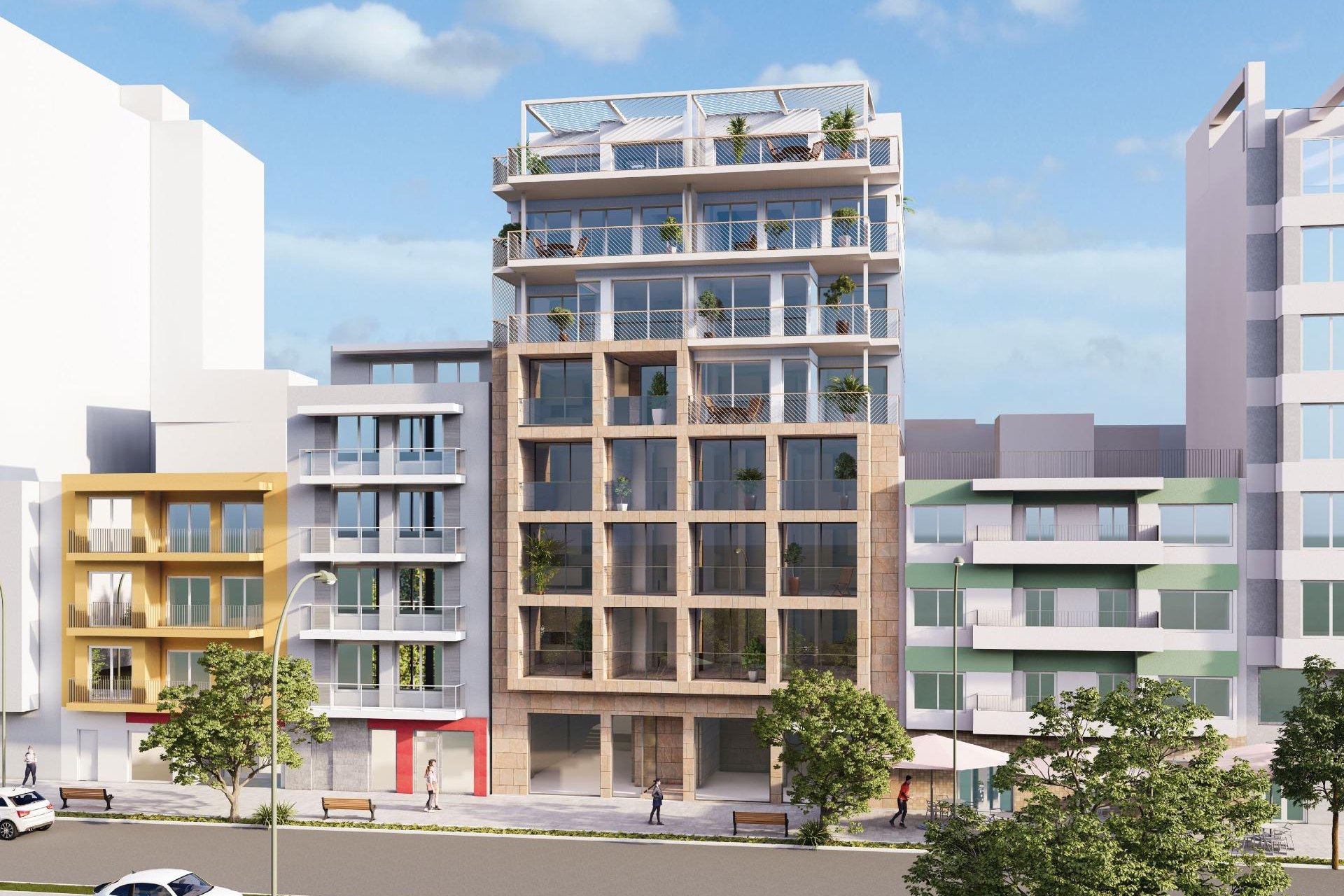 Nowy budynek - apartment -
Villajoyosa - Pueblo