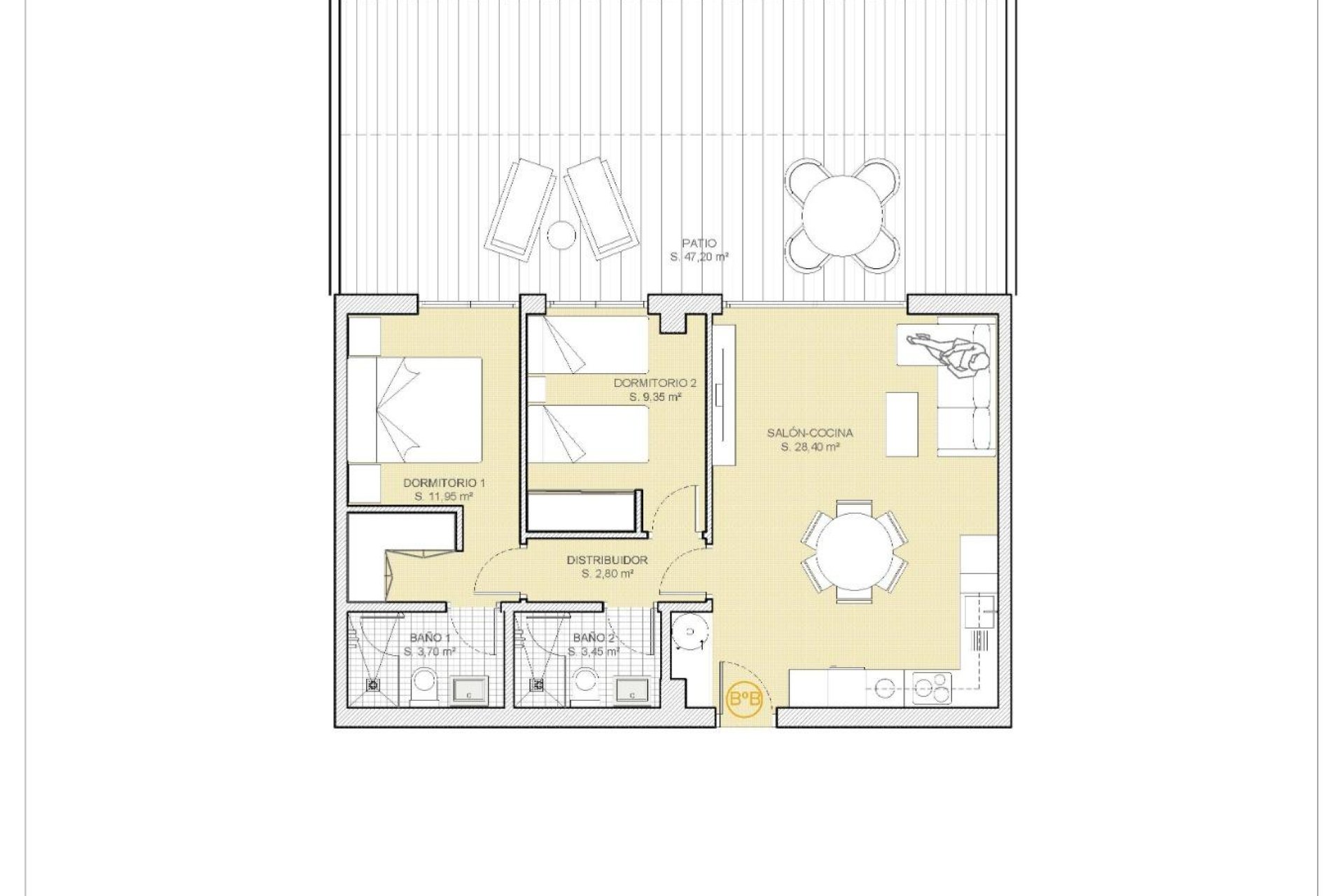 Nowy budynek - apartment -
