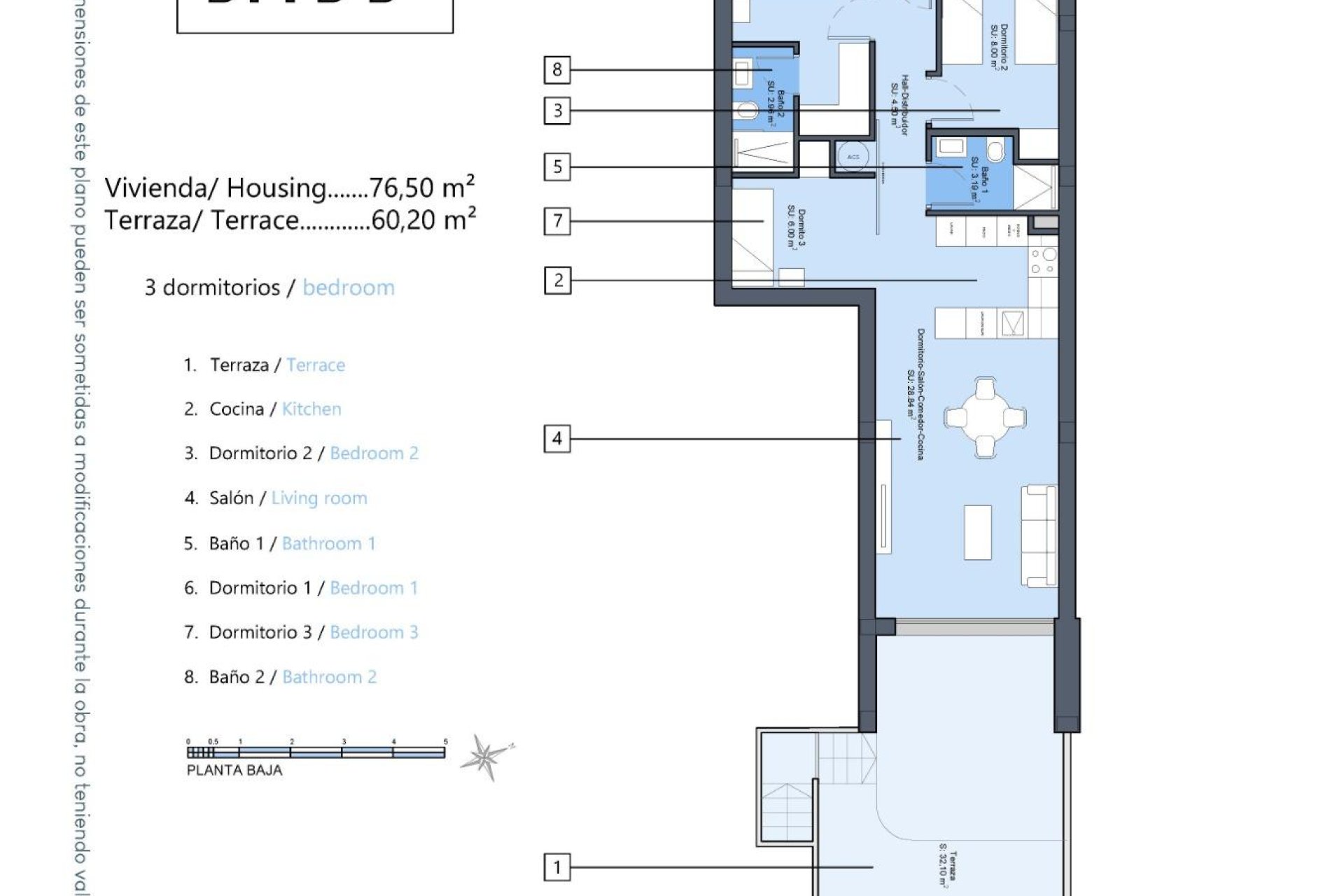 Nowy budynek - Bungalow -
Dolores - Sector 3