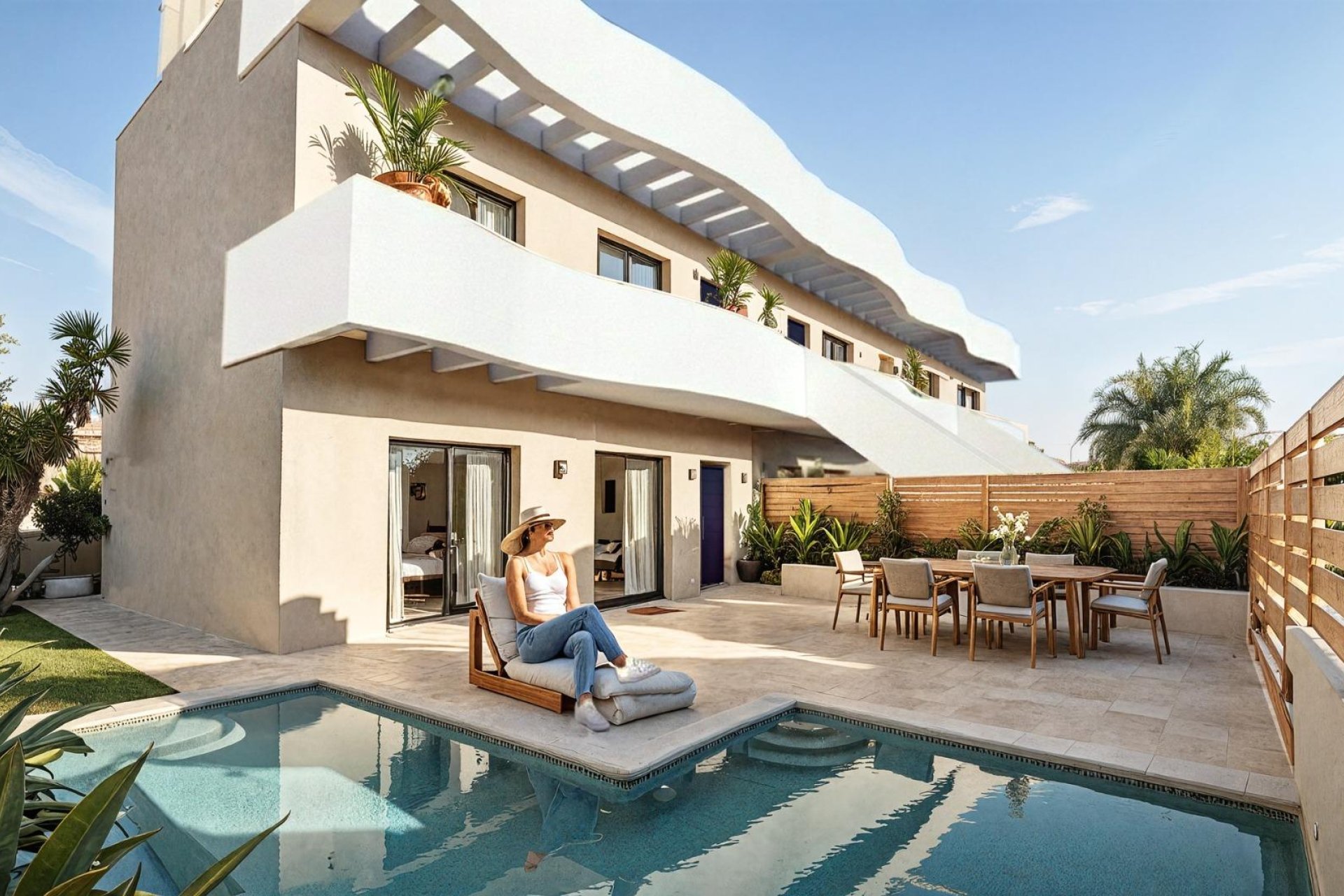 Nowy budynek - Bungalow -
Pilar de la Horadada - parques de Andromeda