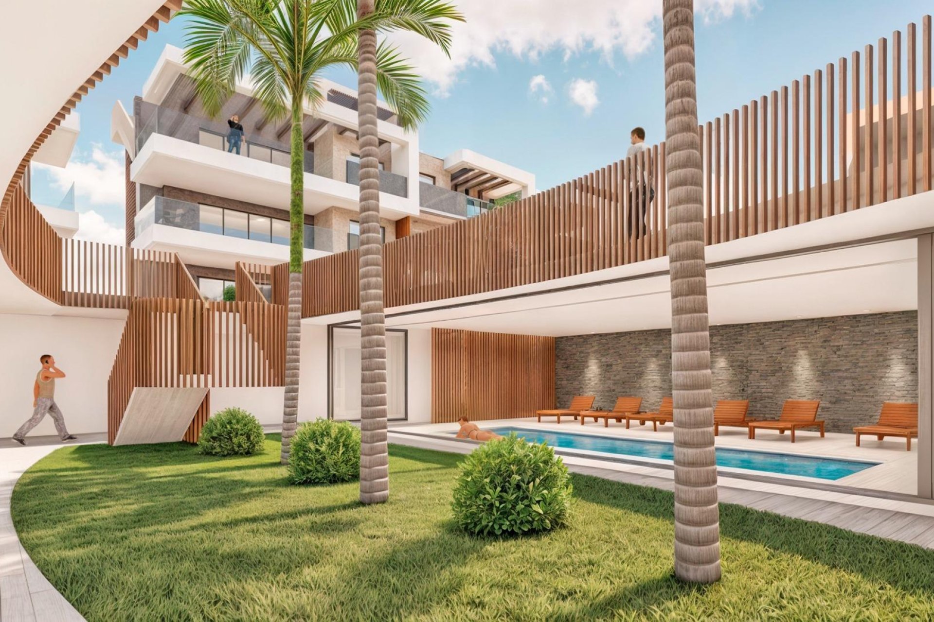 Nowy budynek - Bungalow -
Pilar de la Horadada - Playa de las Higuericas