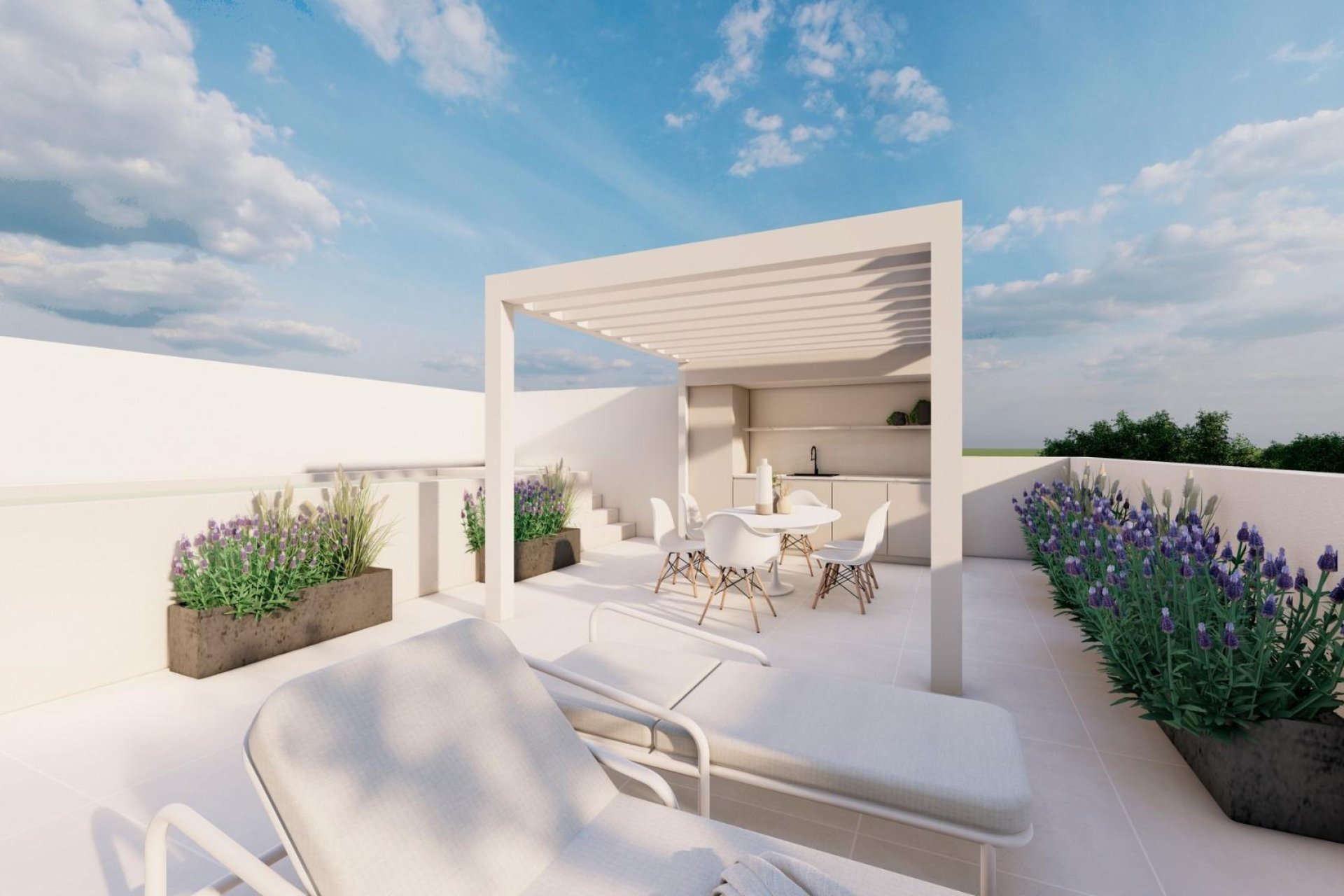 Nowy budynek - Bungalow -
Pilar de la Horadada - pueblo