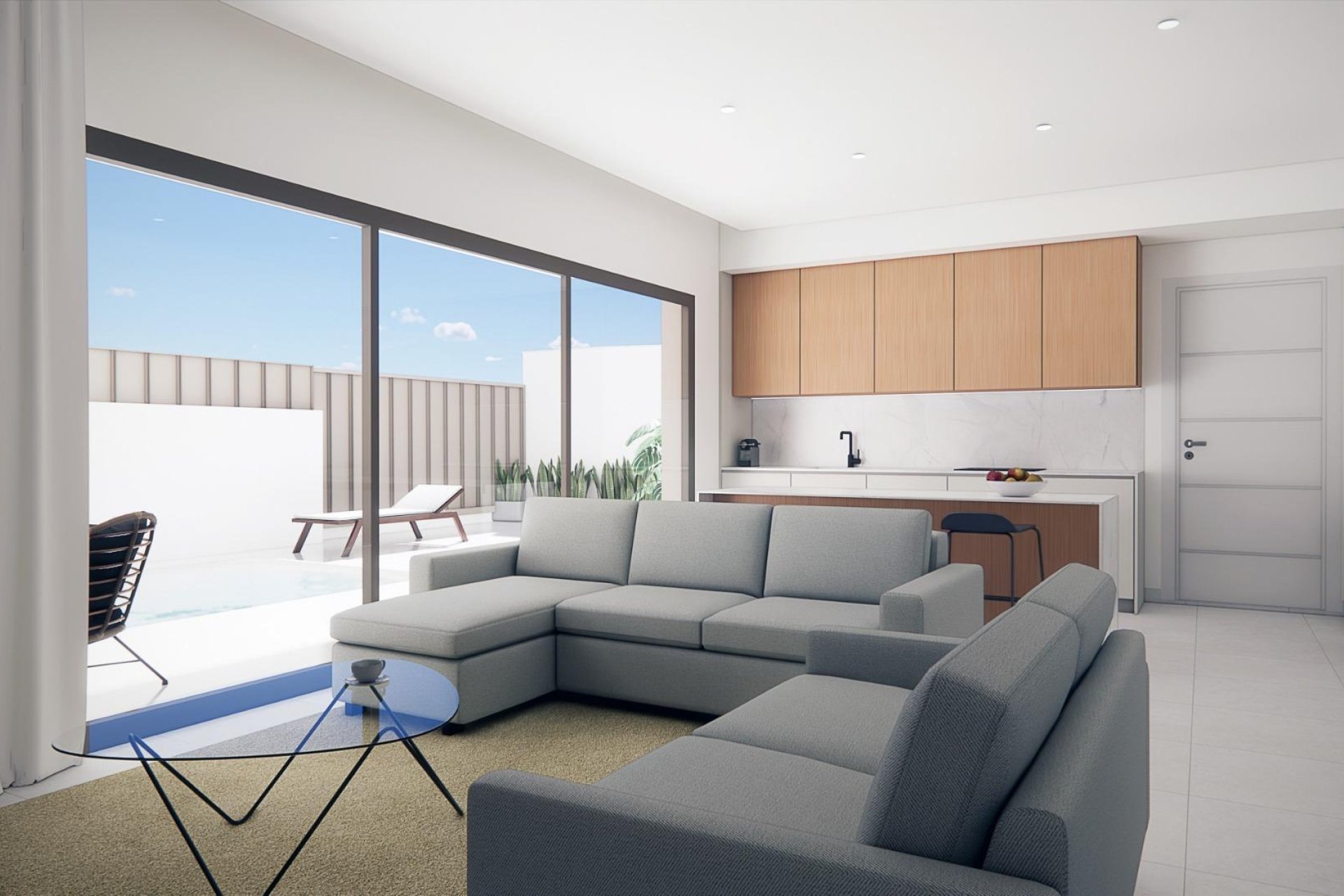 Nowy budynek - Bungalow -
Pilar de la Horadada - pueblo