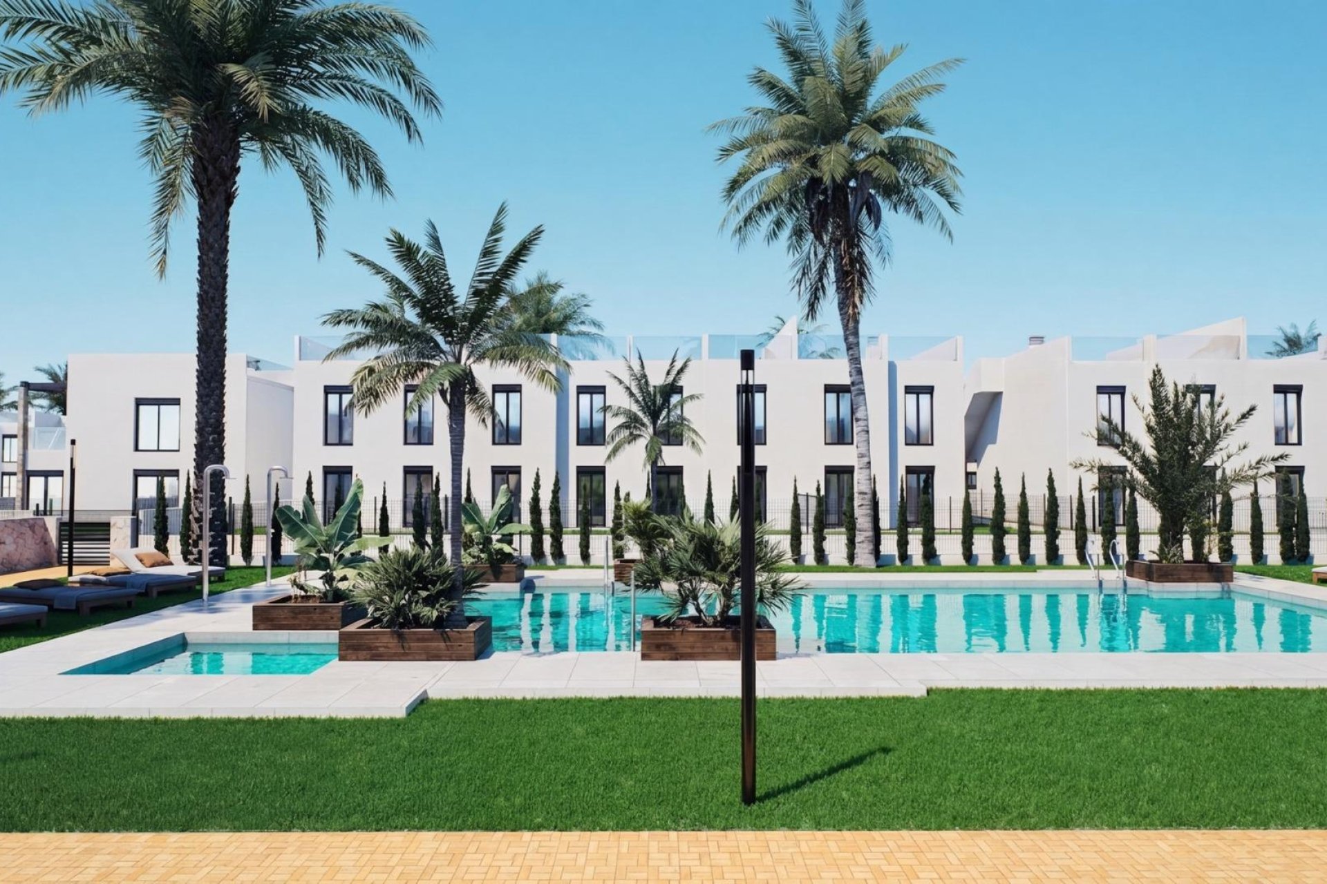 Nowy budynek - Bungalow -
Pilar de la Horadada - pueblo