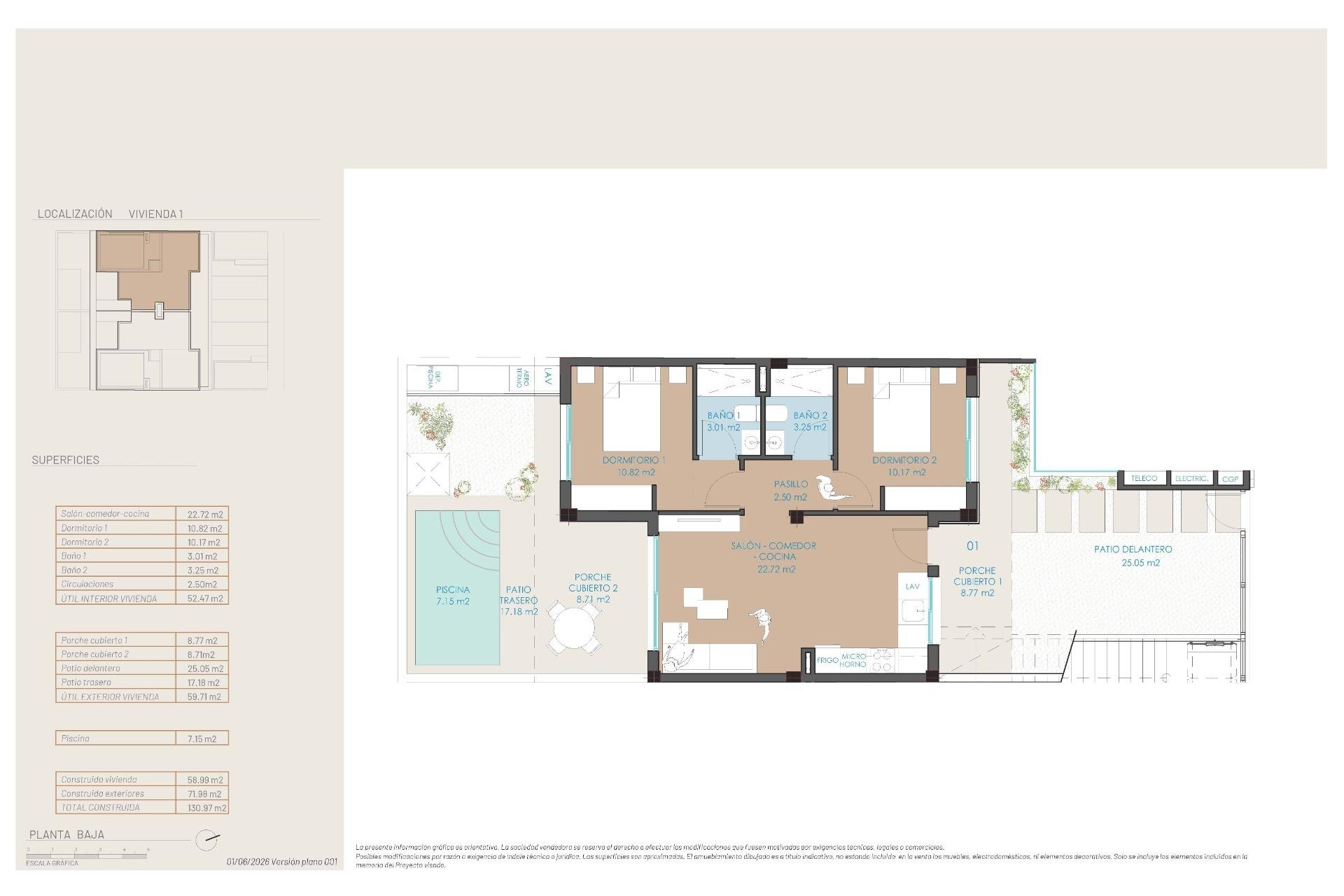 Nowy budynek - Bungalow -
San Pedro del Pinatar - Molino de Chirrete