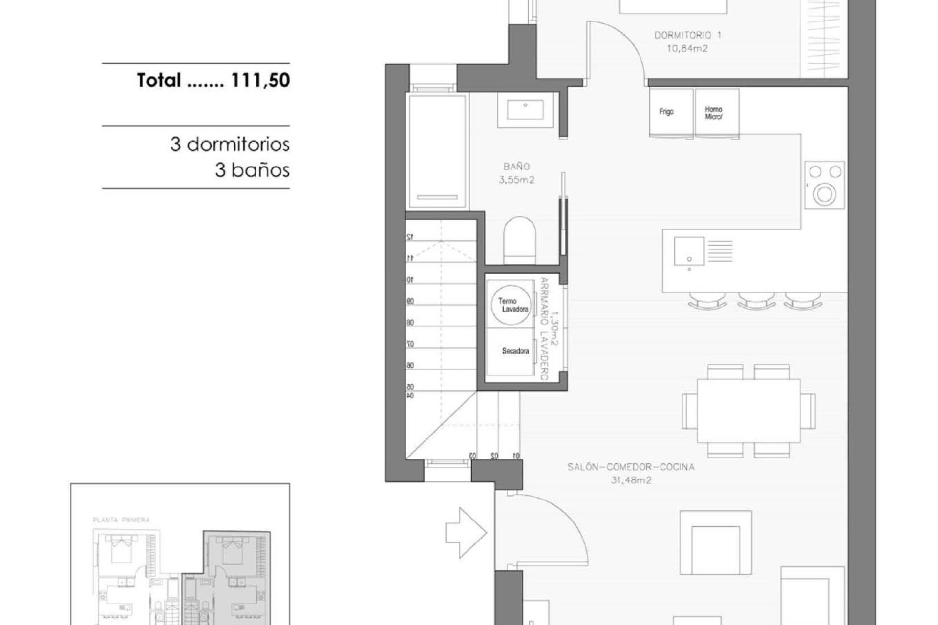 Nowy budynek - Daszek -
Benejúzar - pueblo