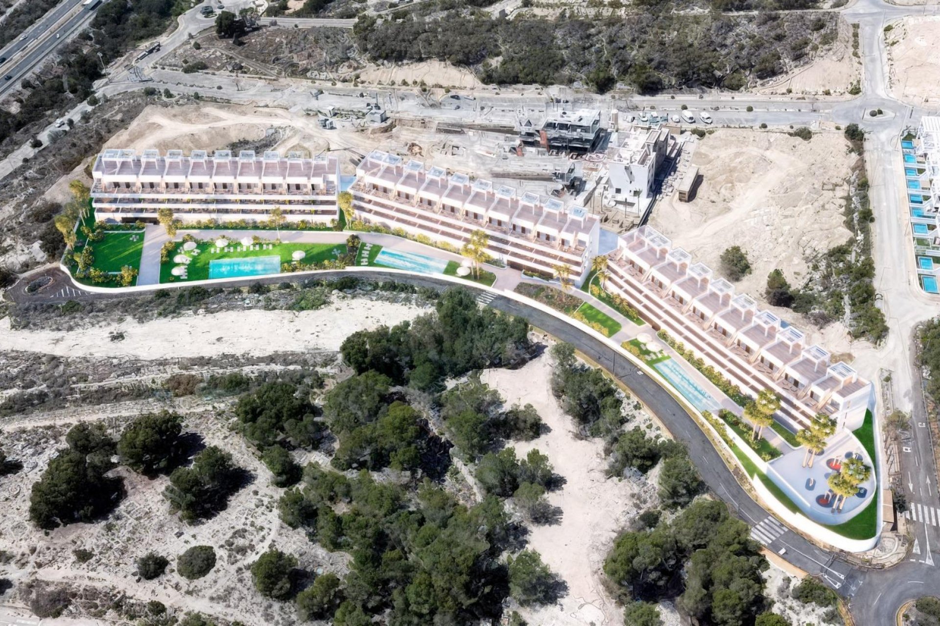 Nowy budynek - Daszek -
Finestrat - Balcón De Finestrat