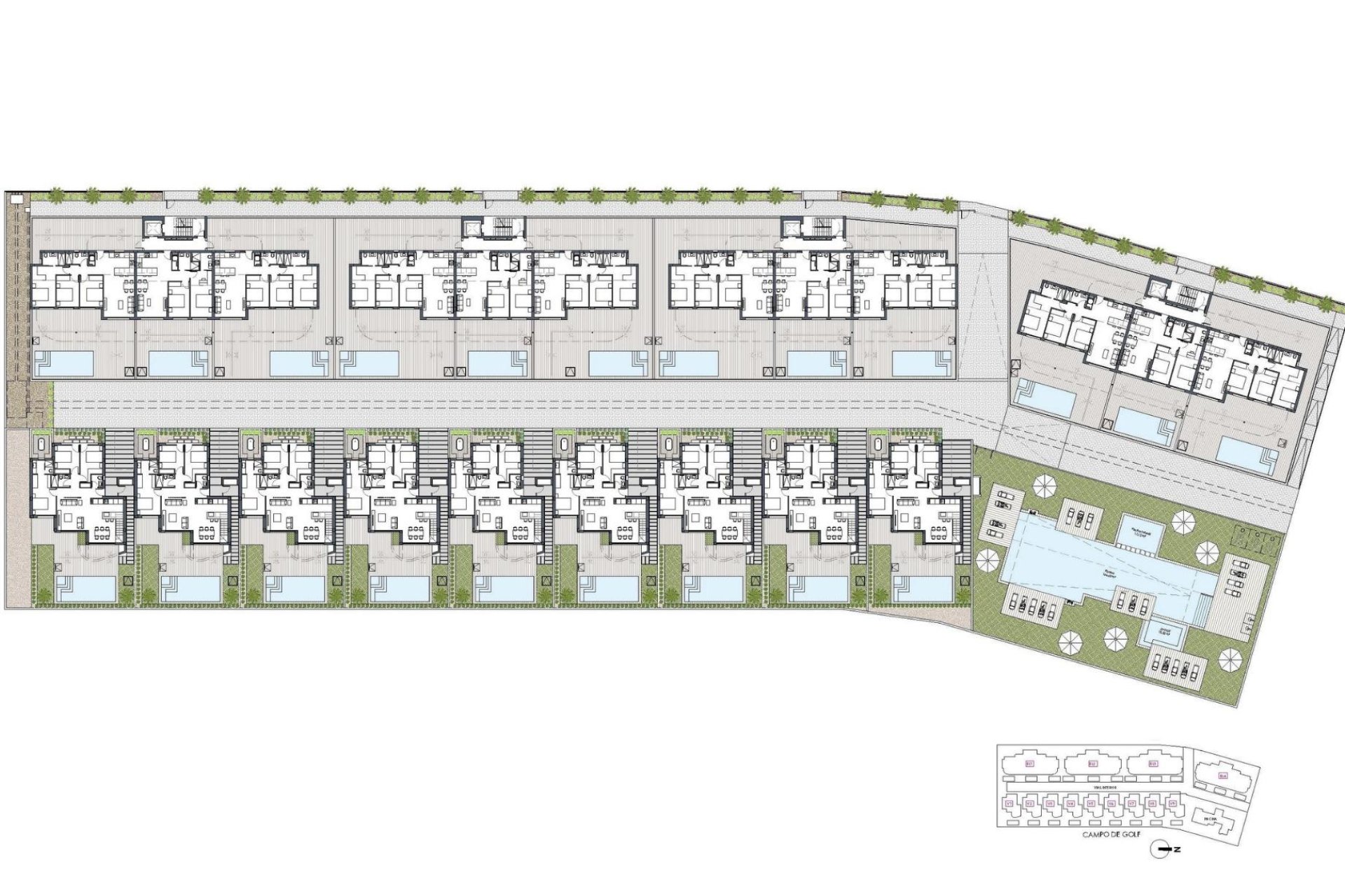 Nowy budynek - Daszek -
Los Alcazares - Serena Golf