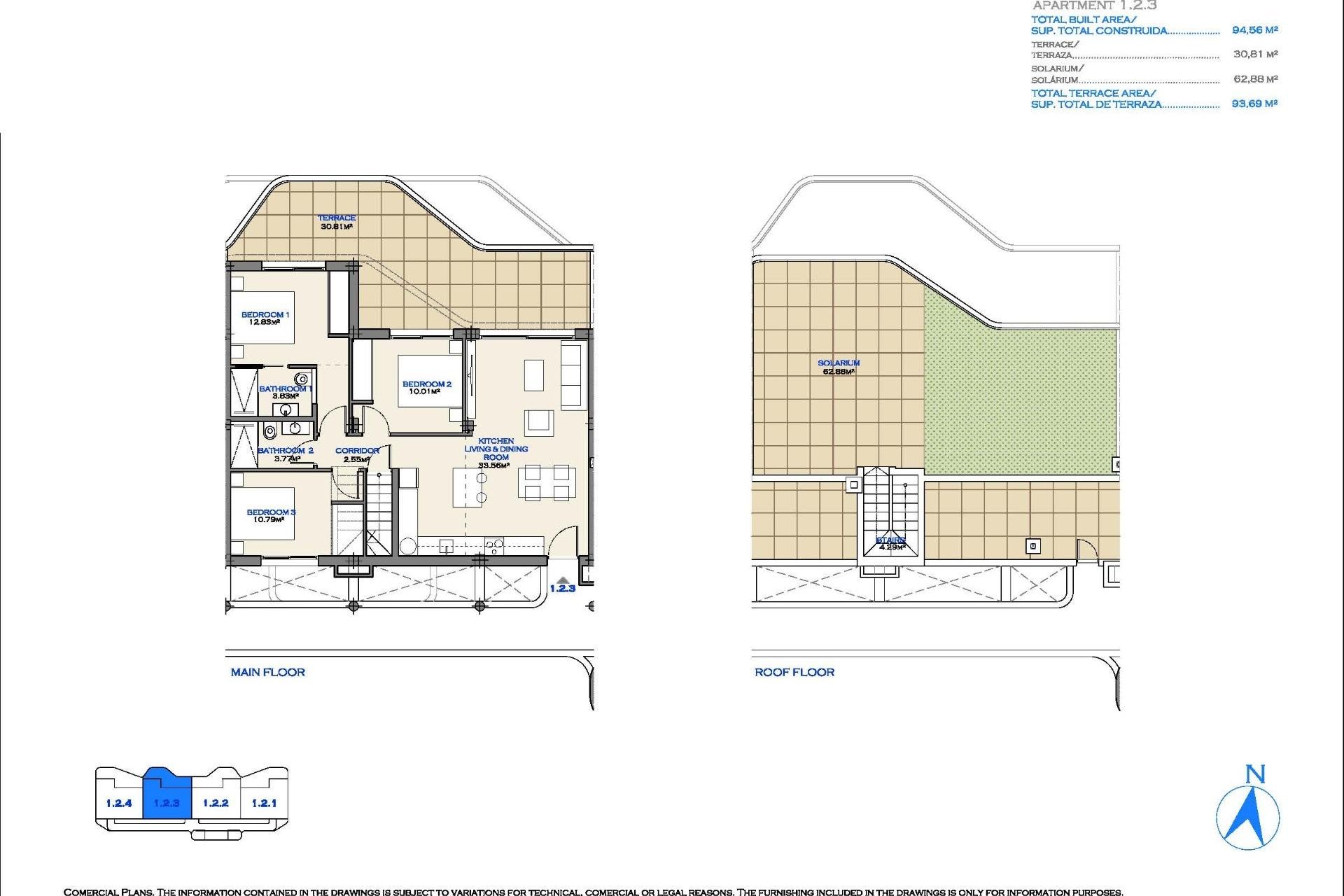 Nowy budynek - Daszek -
Los Alcazares - Serena Golf