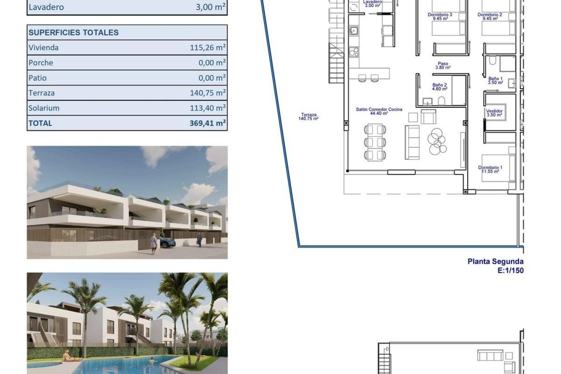 Nowy budynek - Daszek -
Pilar de la Horadada - pueblo